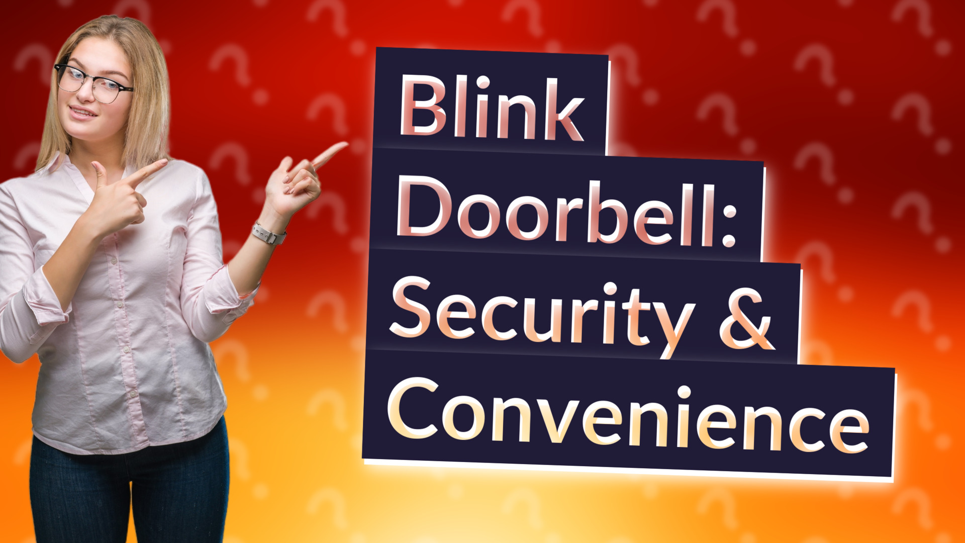 Blink Doorbell: Security & Convenience