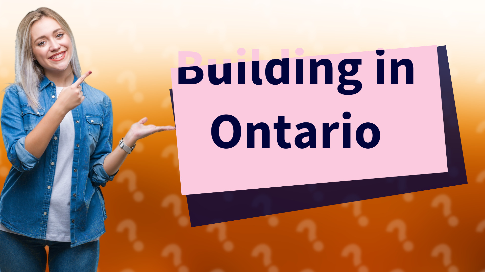 Building in Ontario
