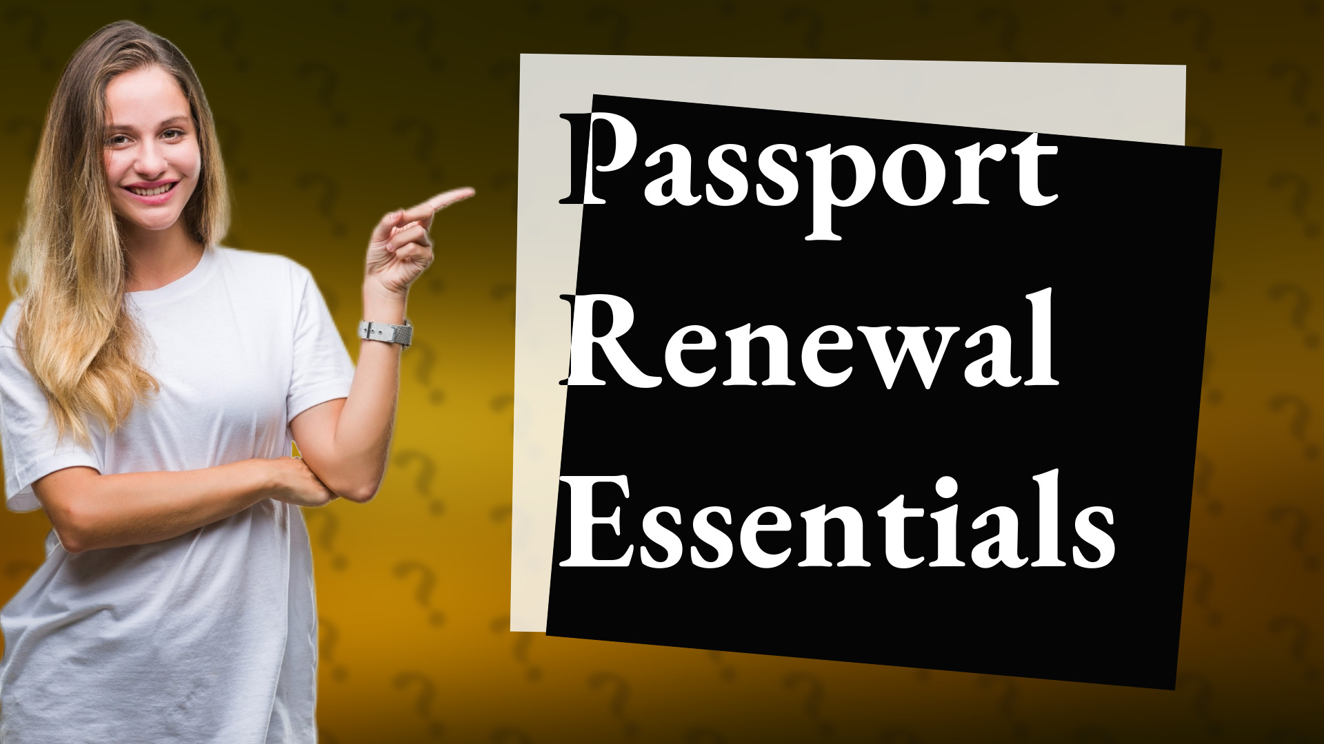 Passport Renewal Essentials