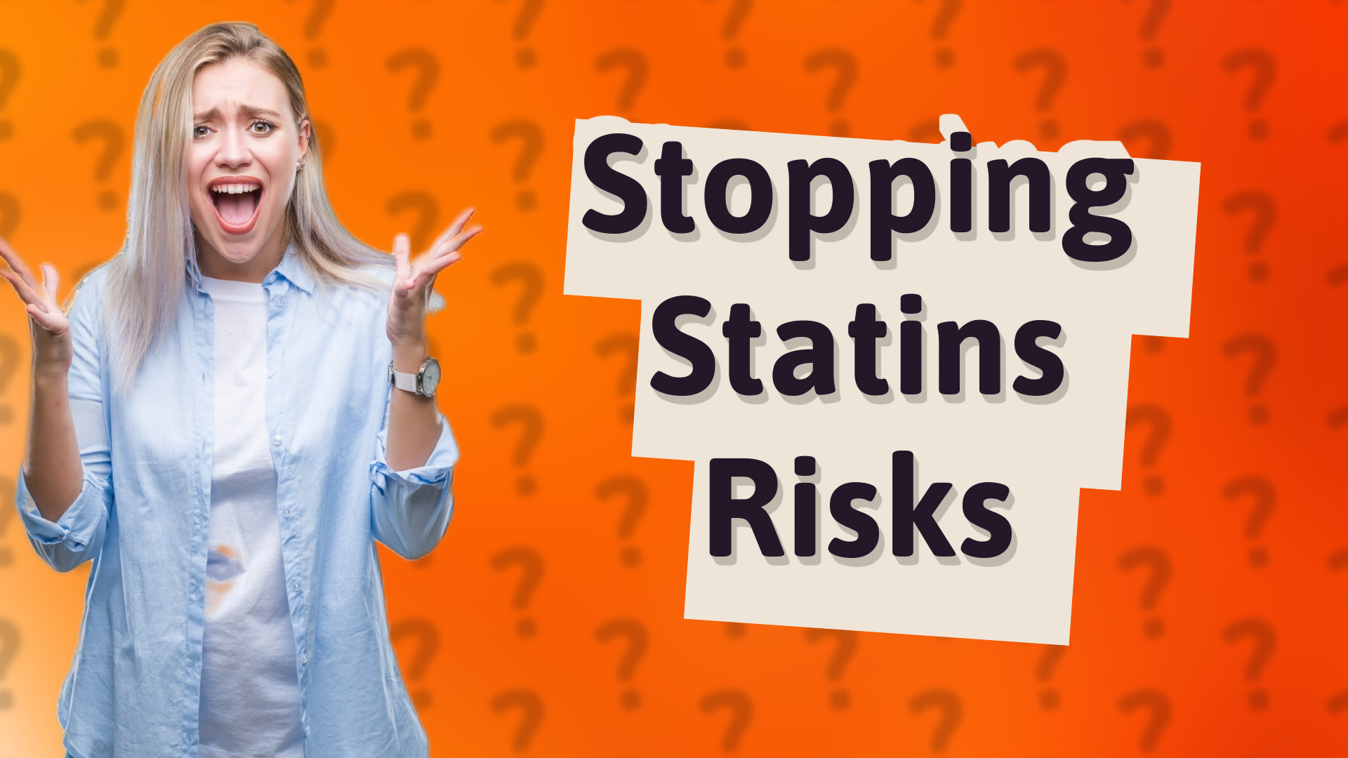Stopping Statins Risks