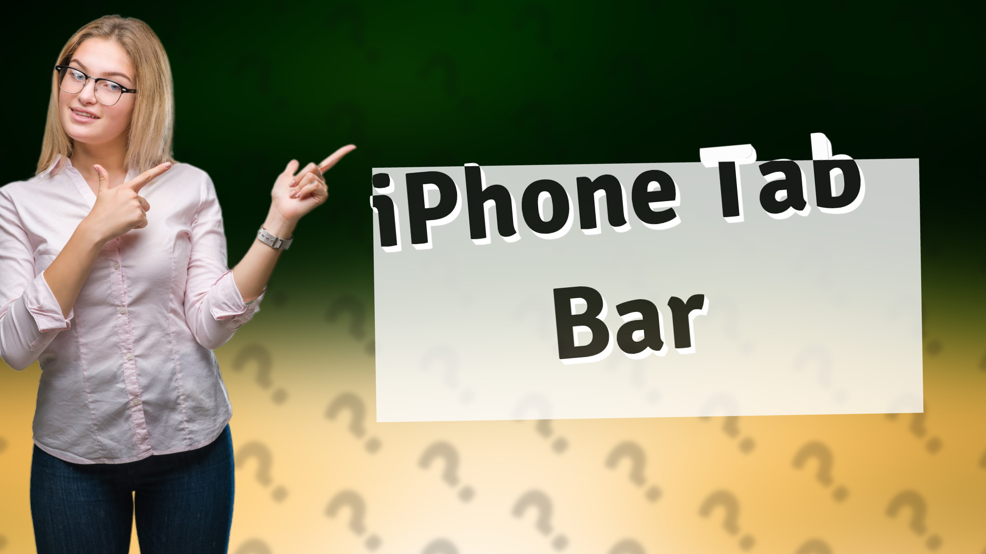 iPhone Tab Bar