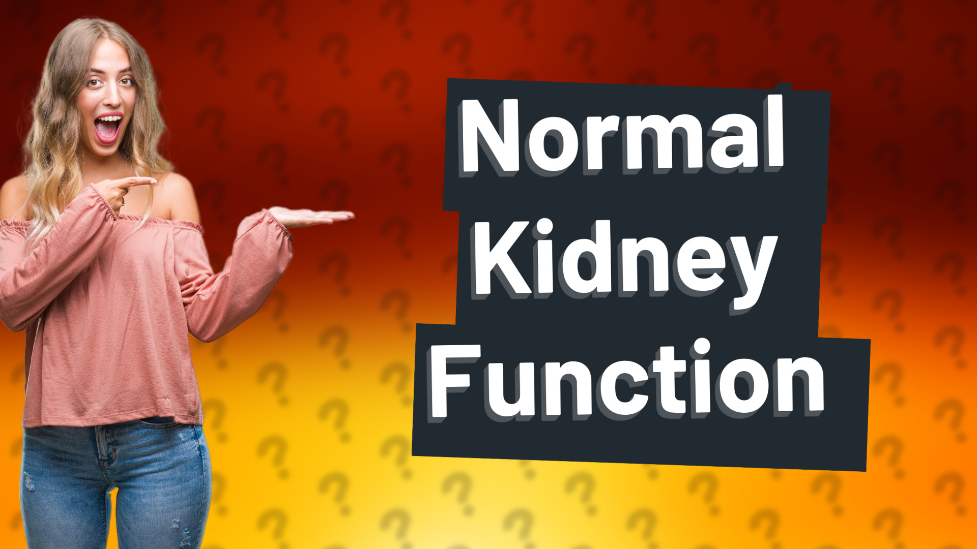 Normal Kidney Function