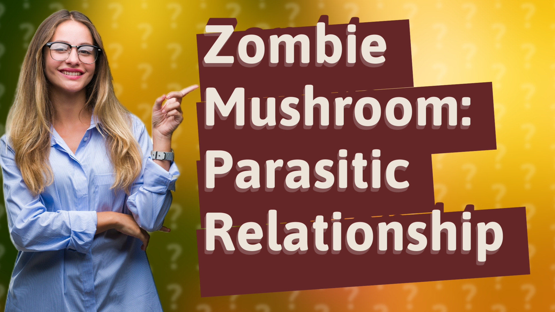 Zombie Mushroom: Parasitic Relationship