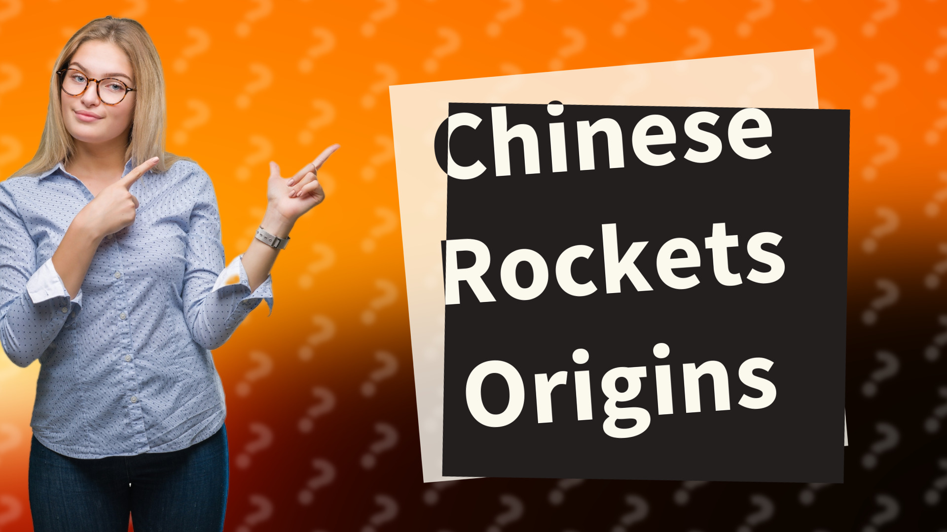 Chinese Rockets Origins