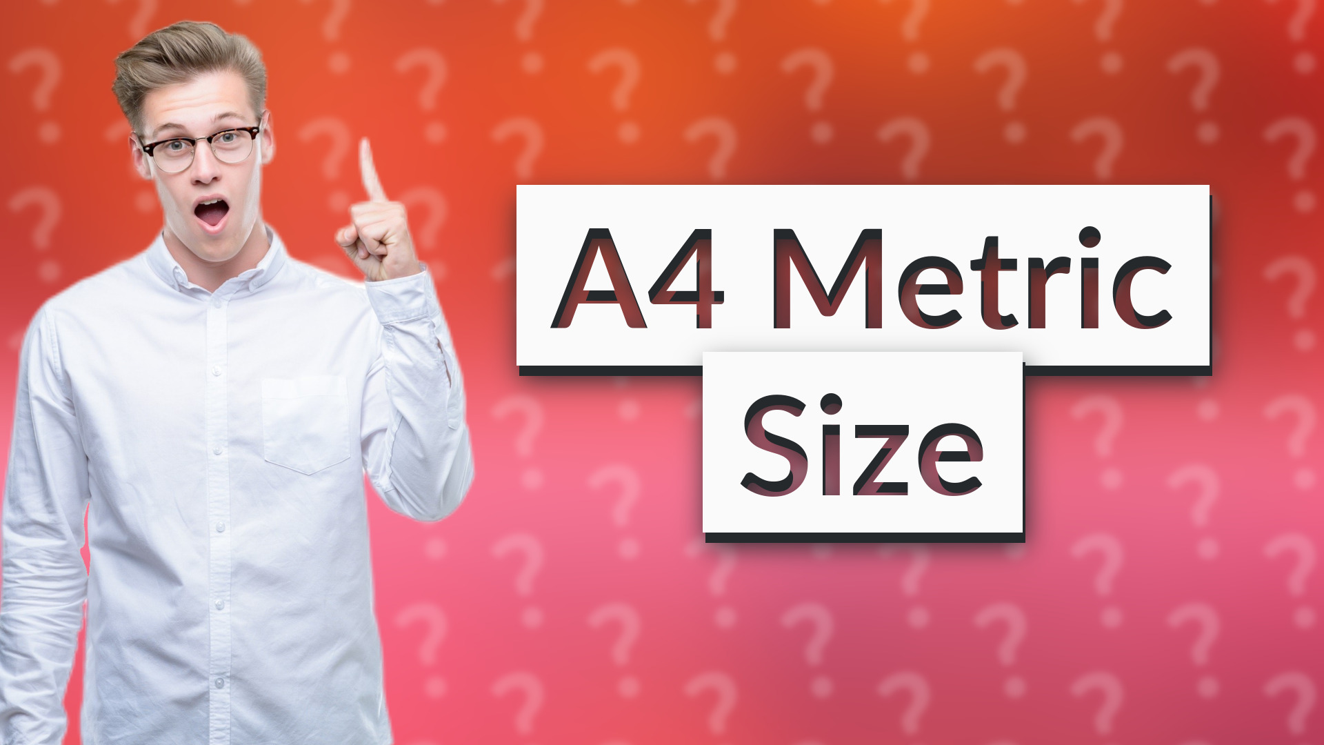 A4 Metric Size