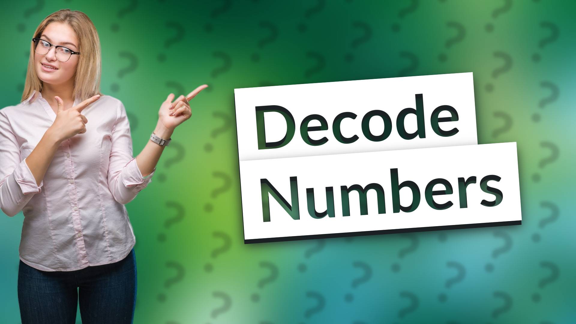 Decode Numbers