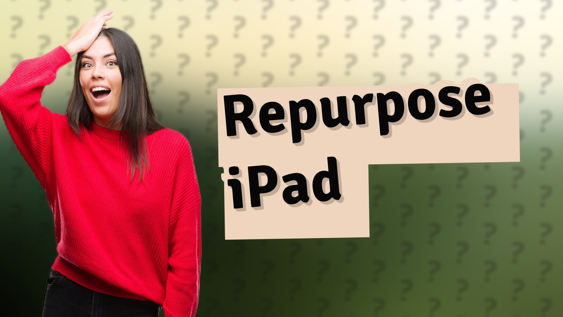 Repurpose iPad