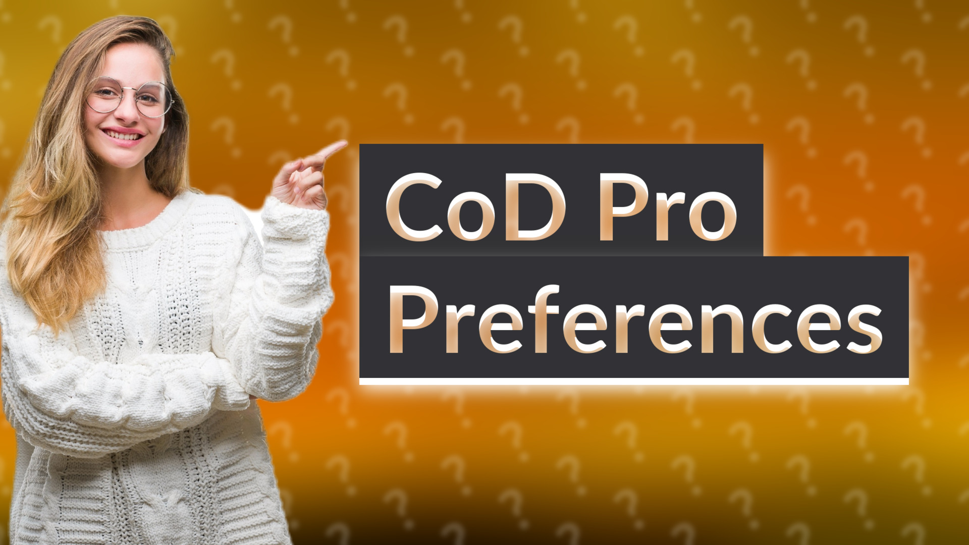 CoD Pro Preferences