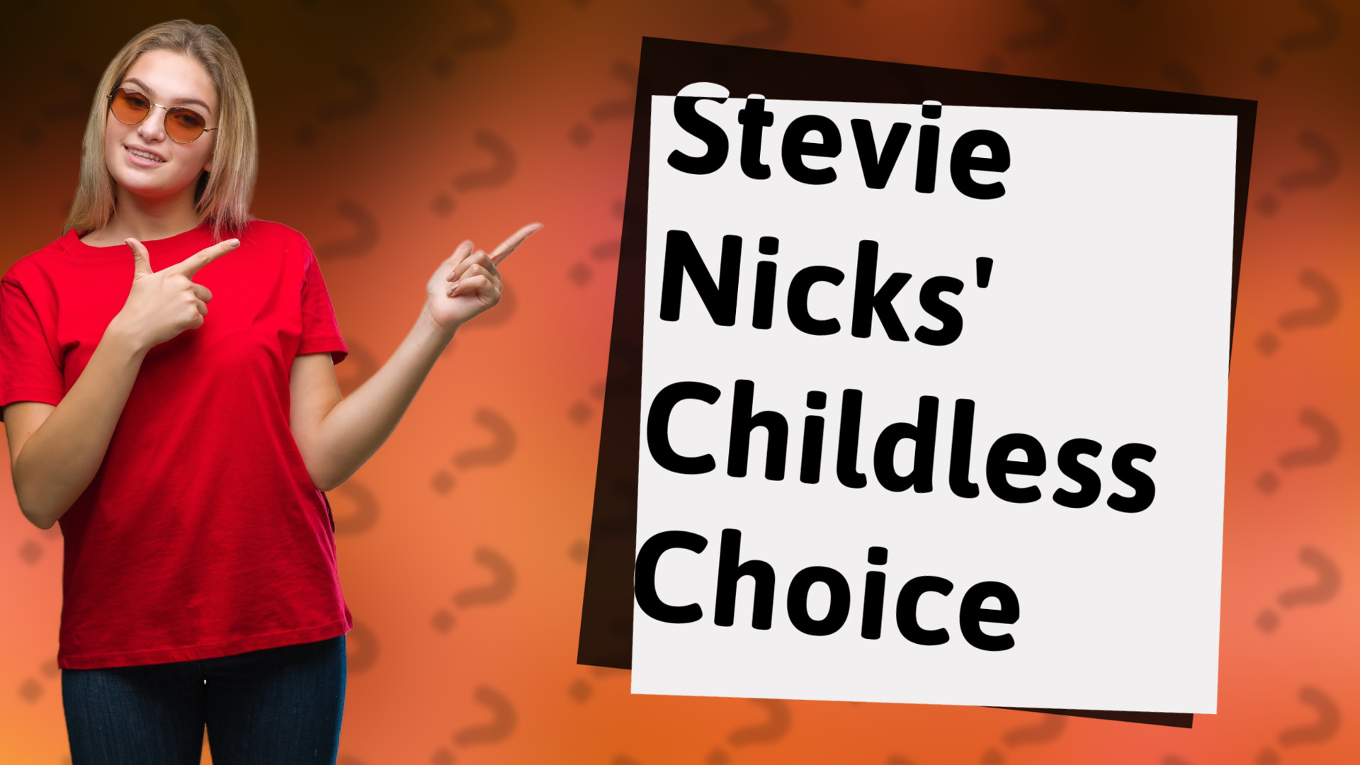 Stevie Nicks' Childless Choice