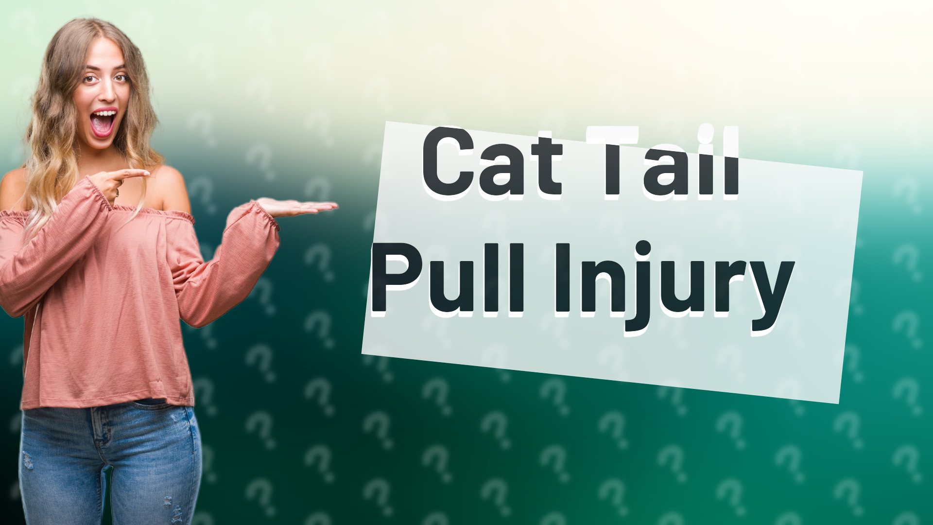 Cat Tail Pull Injury