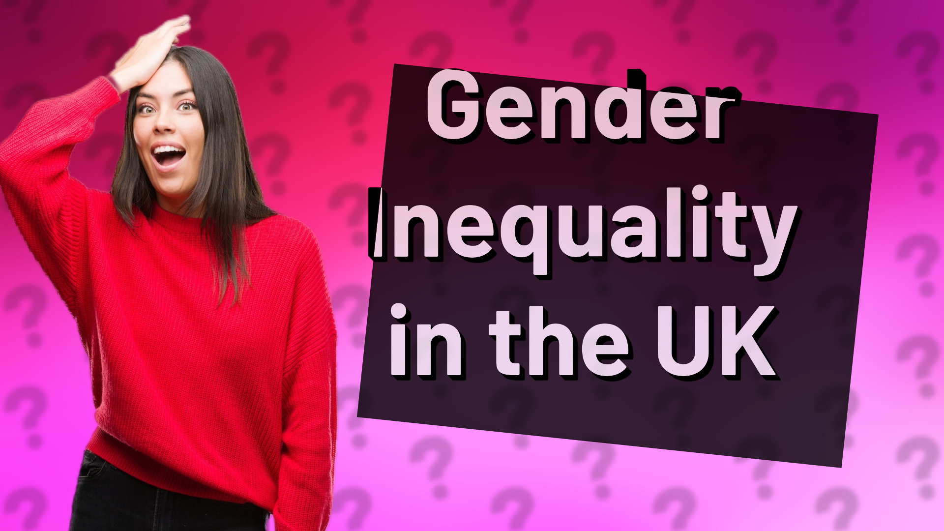 Gender Inequality in the UK