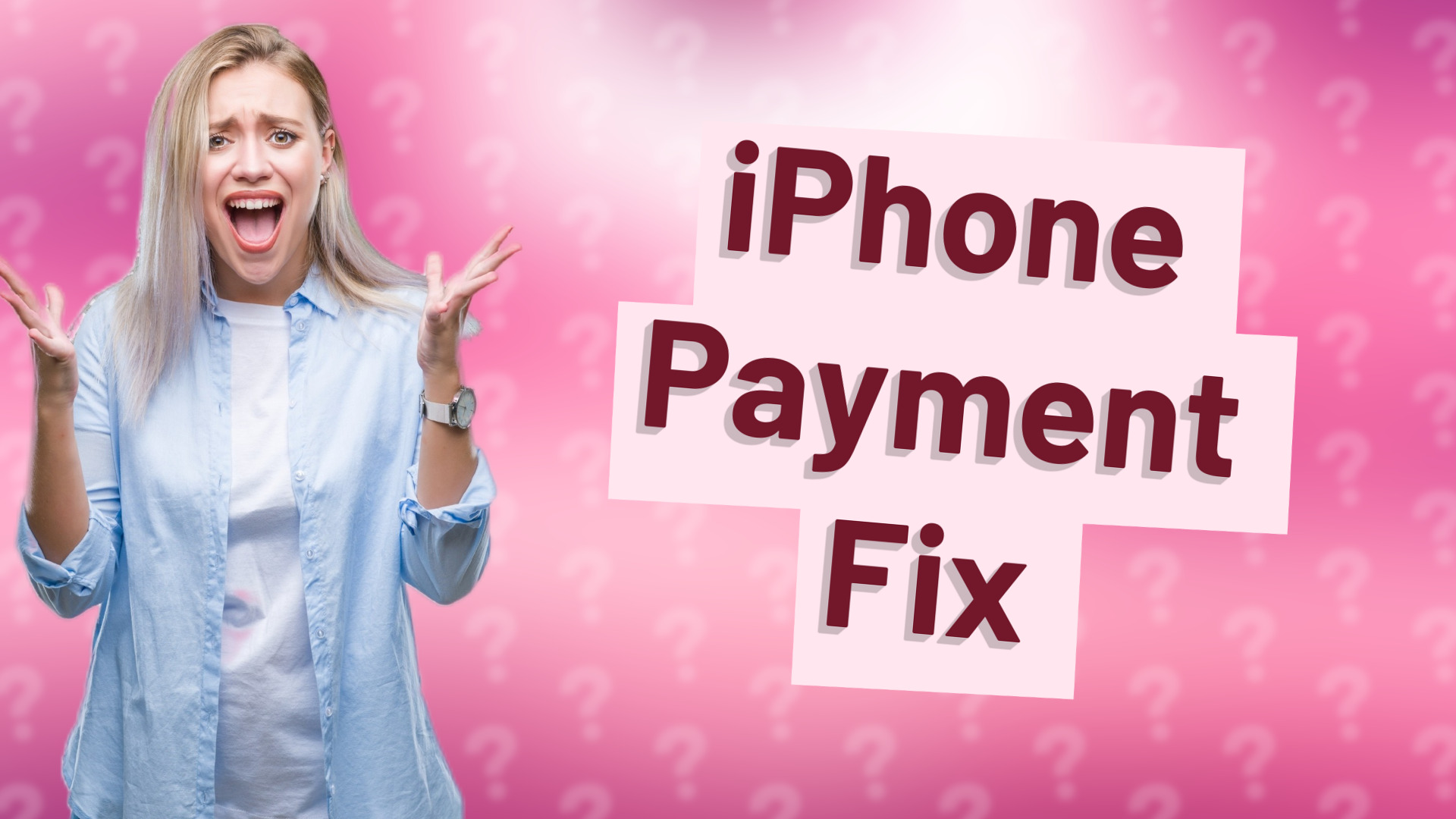 iPhone Payment Fix