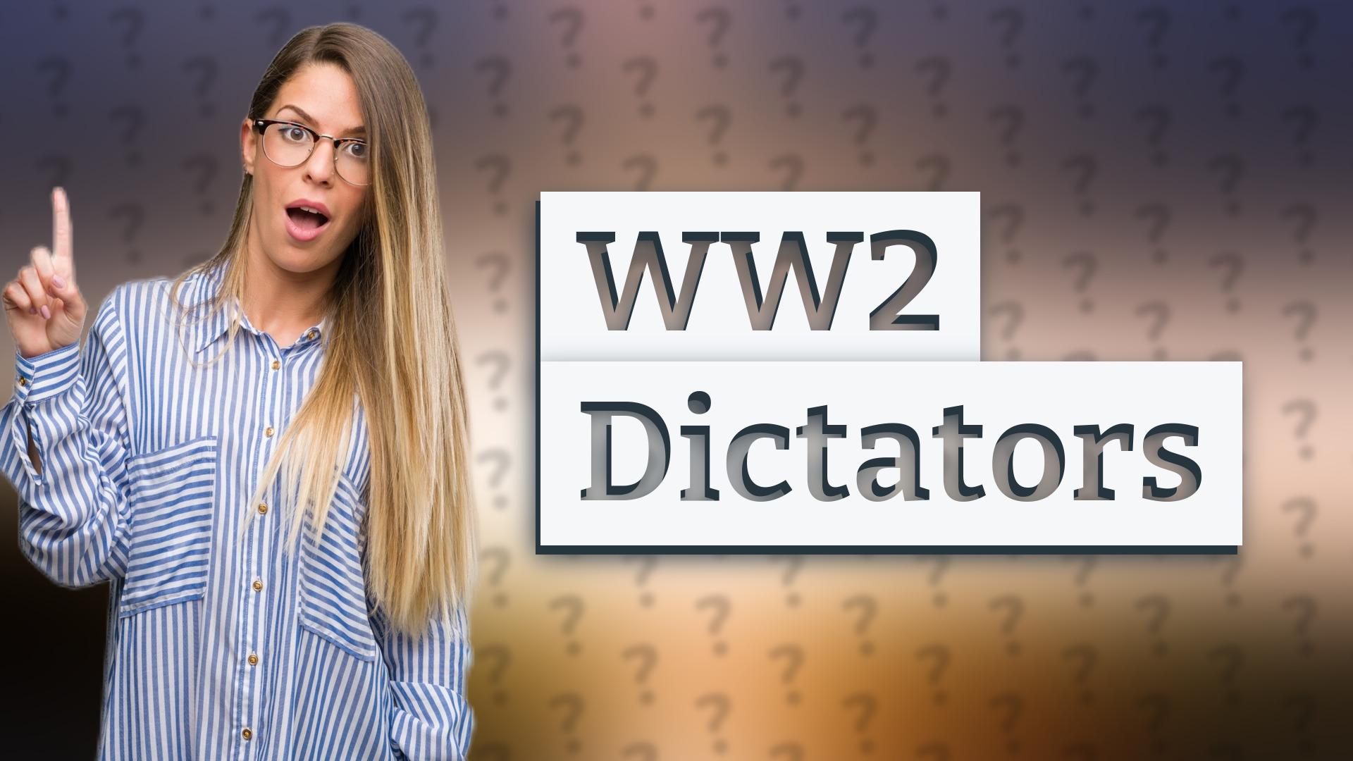 WW2 Dictators