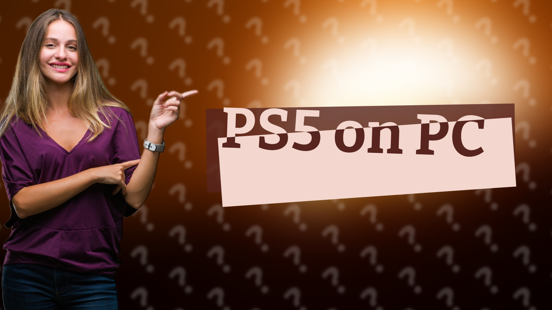 PS5 on PC