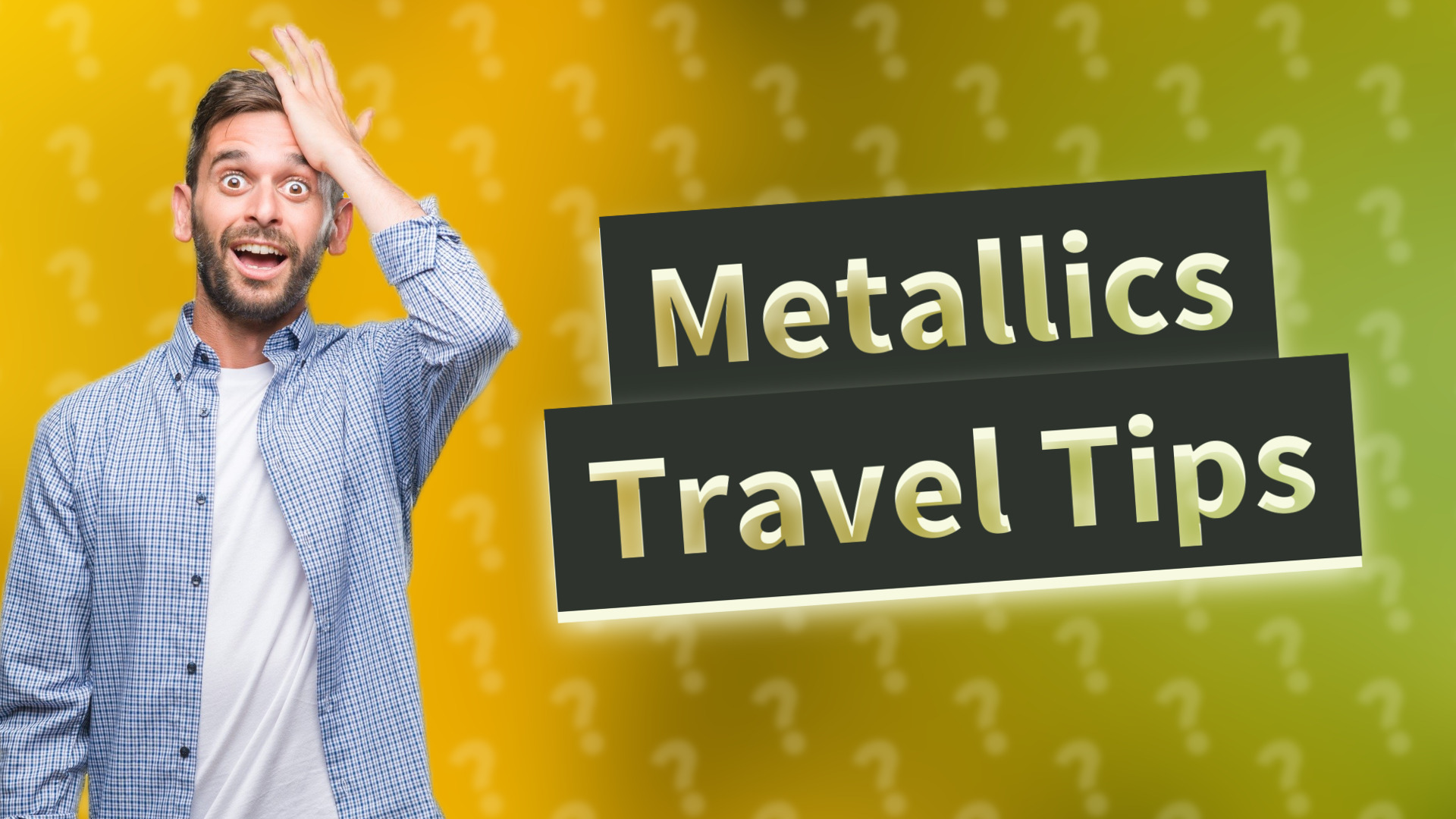 Metallics Travel Tips