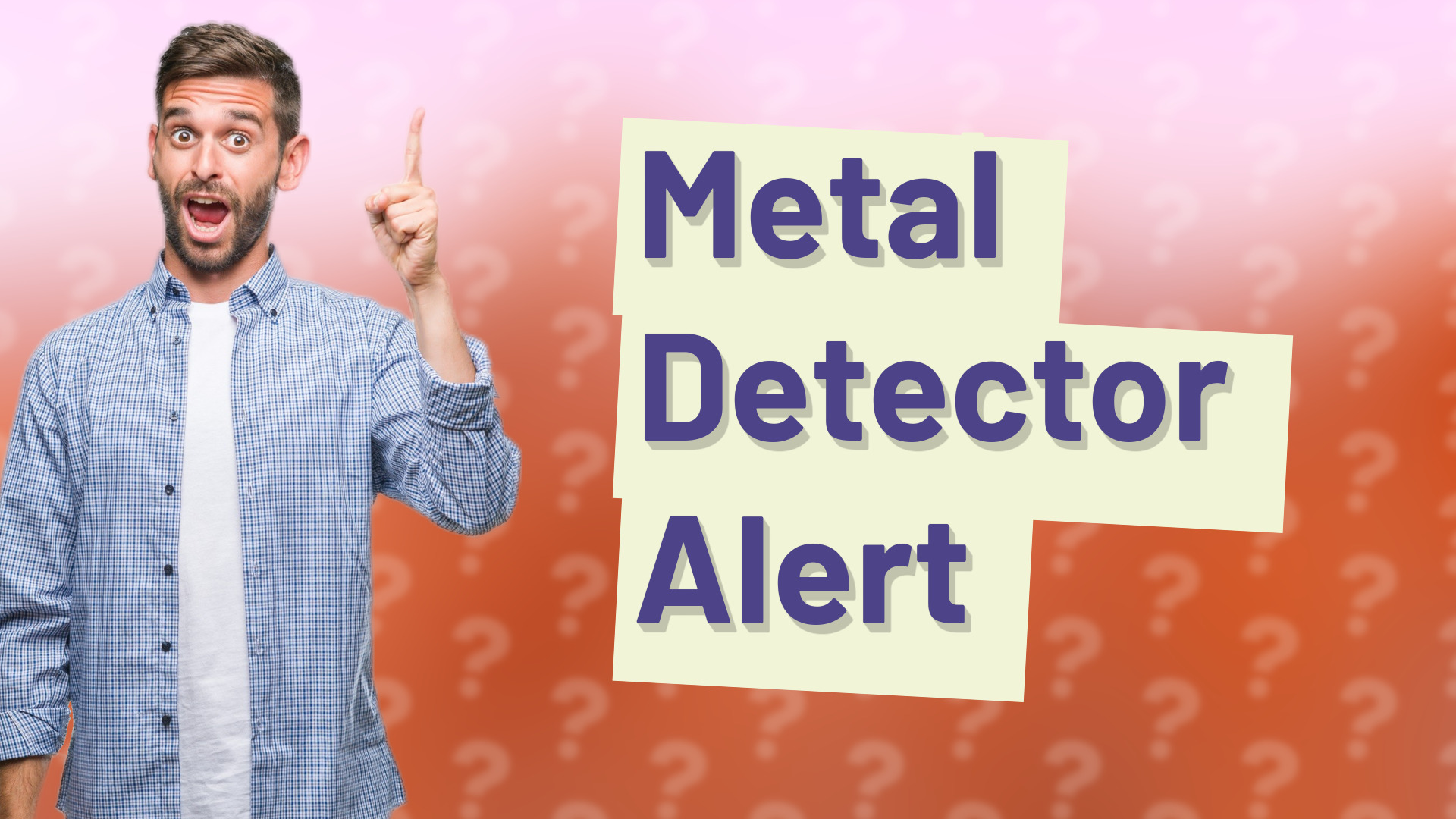 Metal Detector Alert