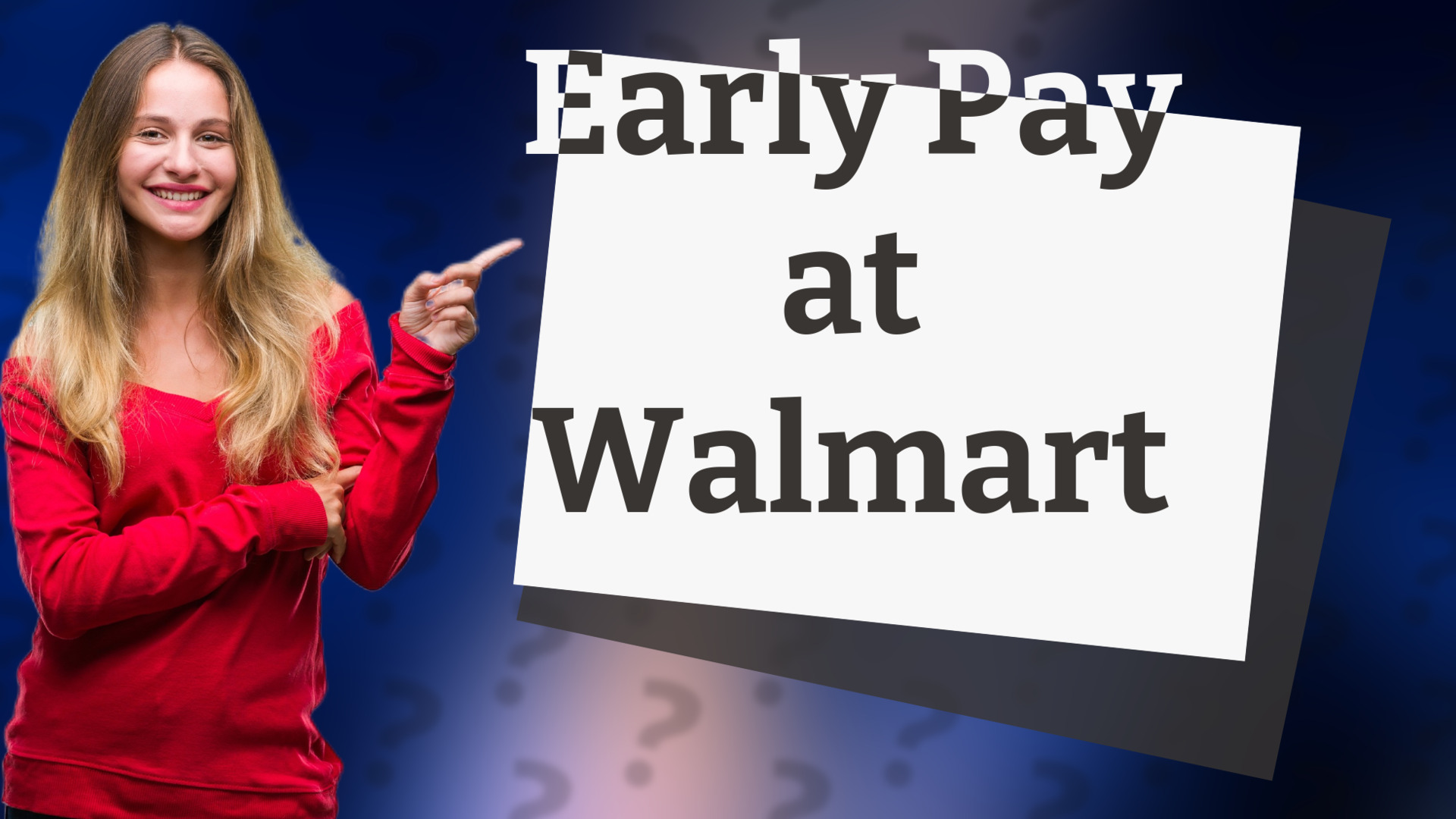 Early Pay at Walmart