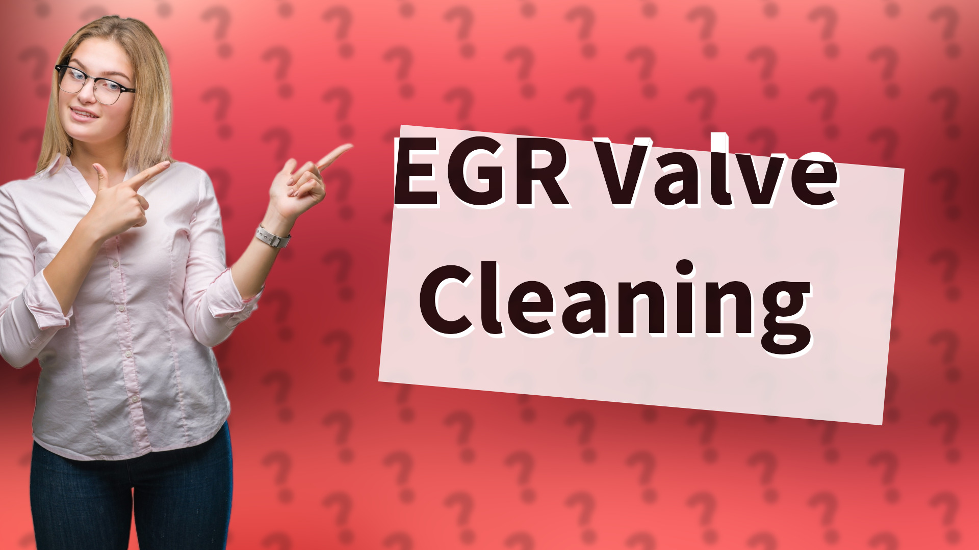 EGR Valve Cleaning