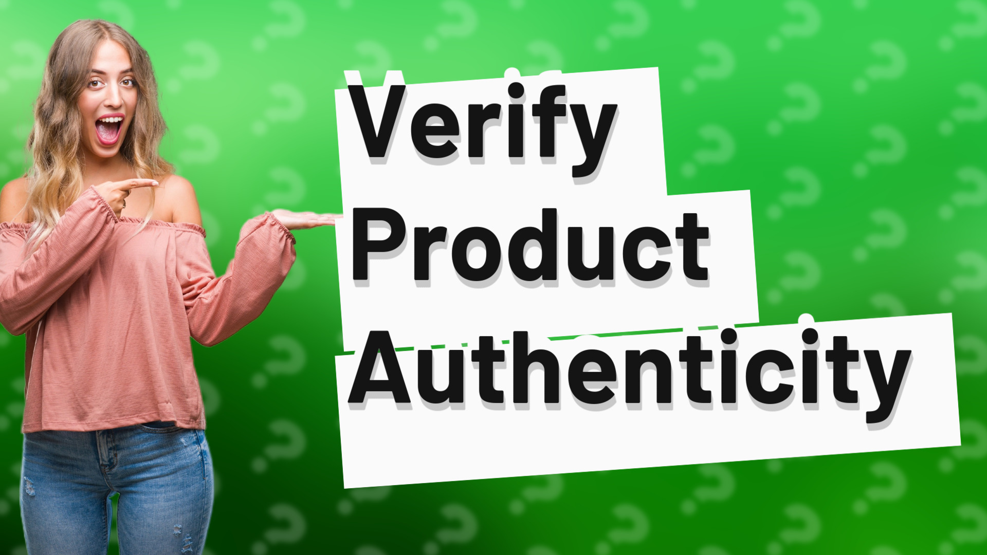 Verify Product Authenticity