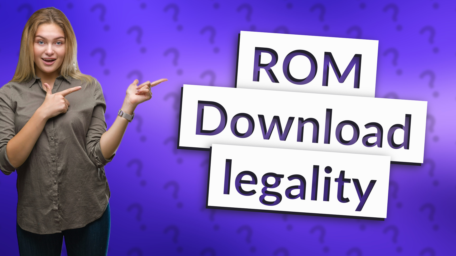 ROM Download legality