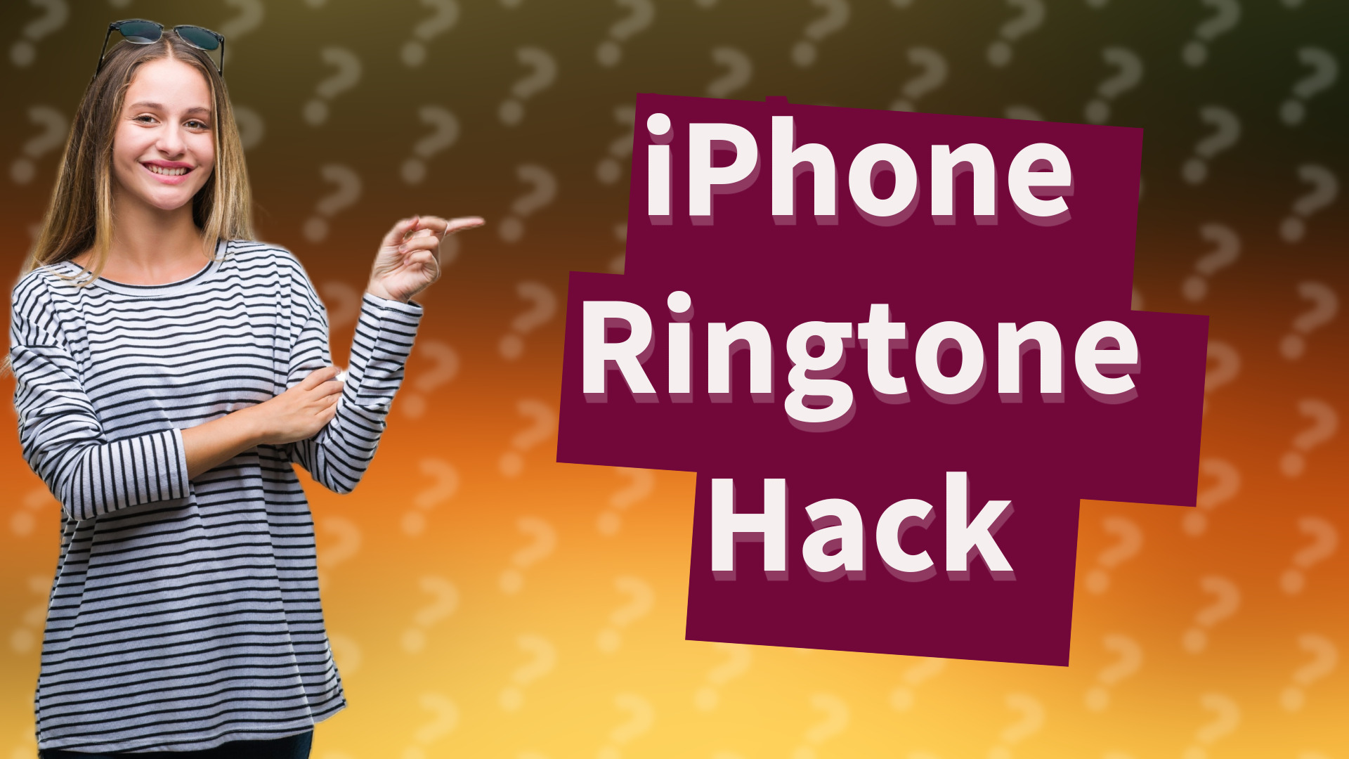 iPhone Ringtone Hack