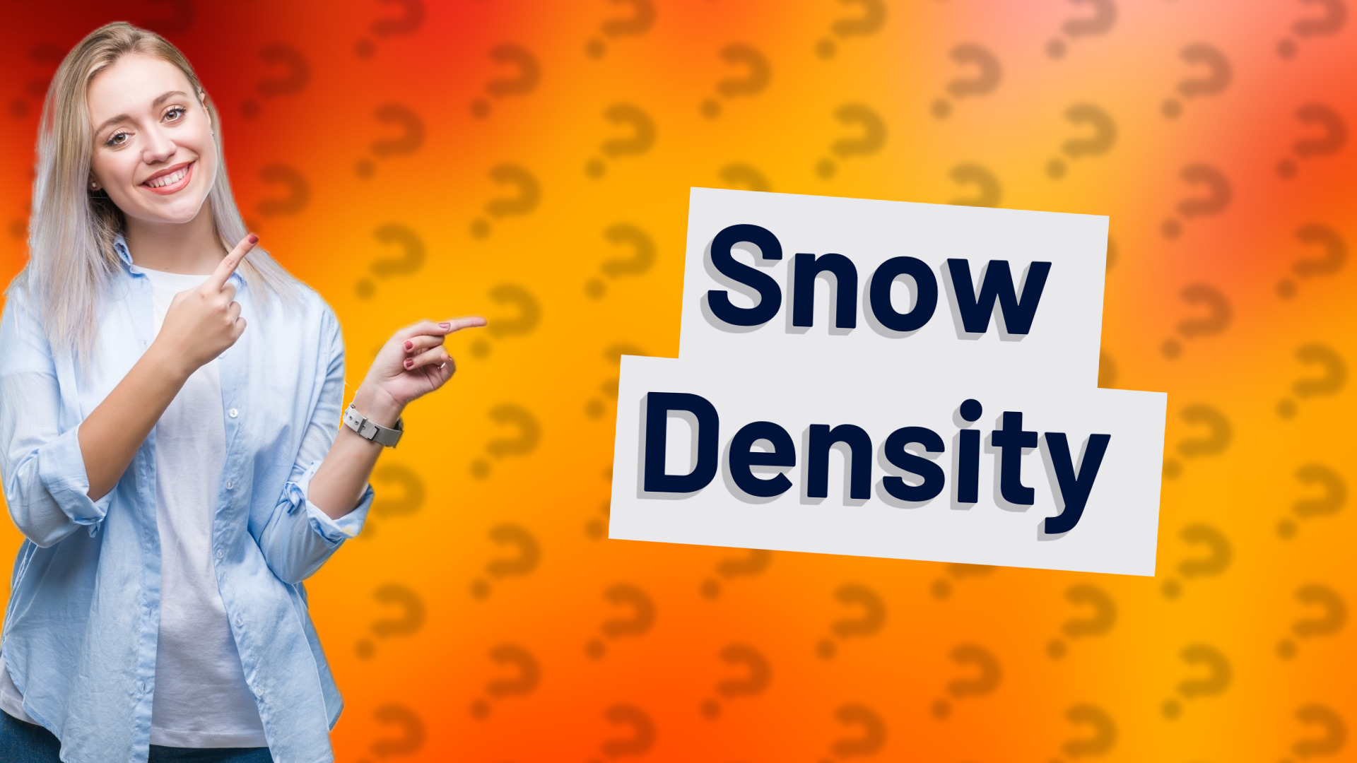 Snow Density