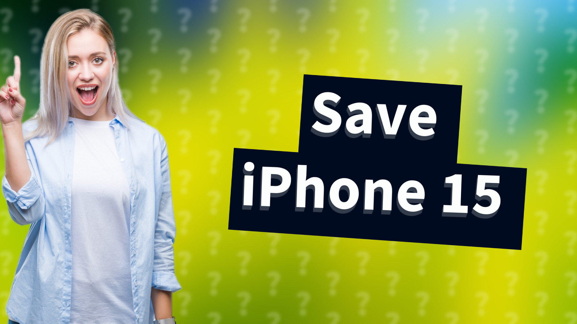 Save iPhone 15
