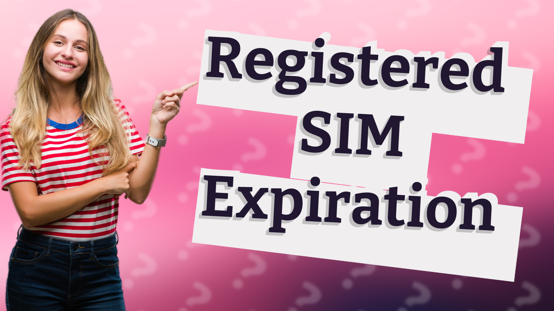 Registered SIM Expiration