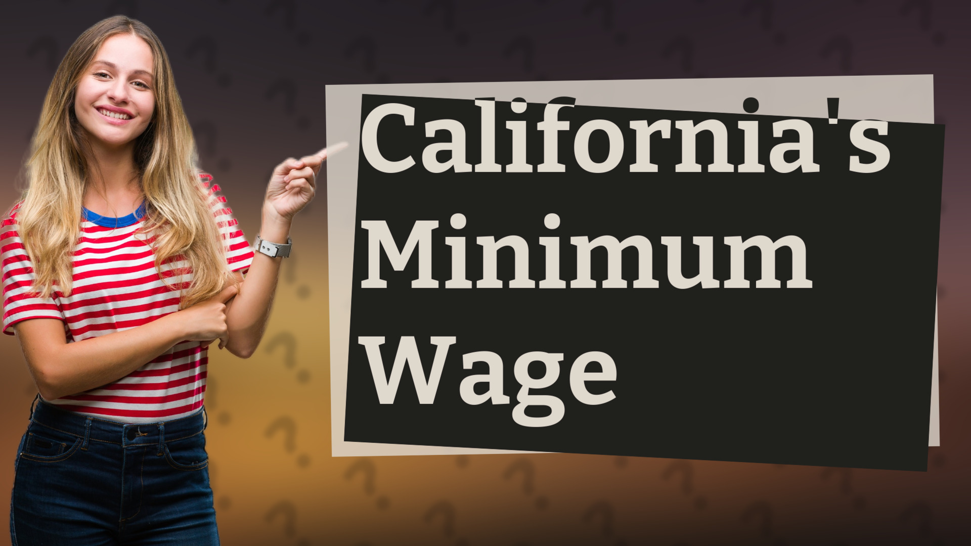 California's Minimum Wage
