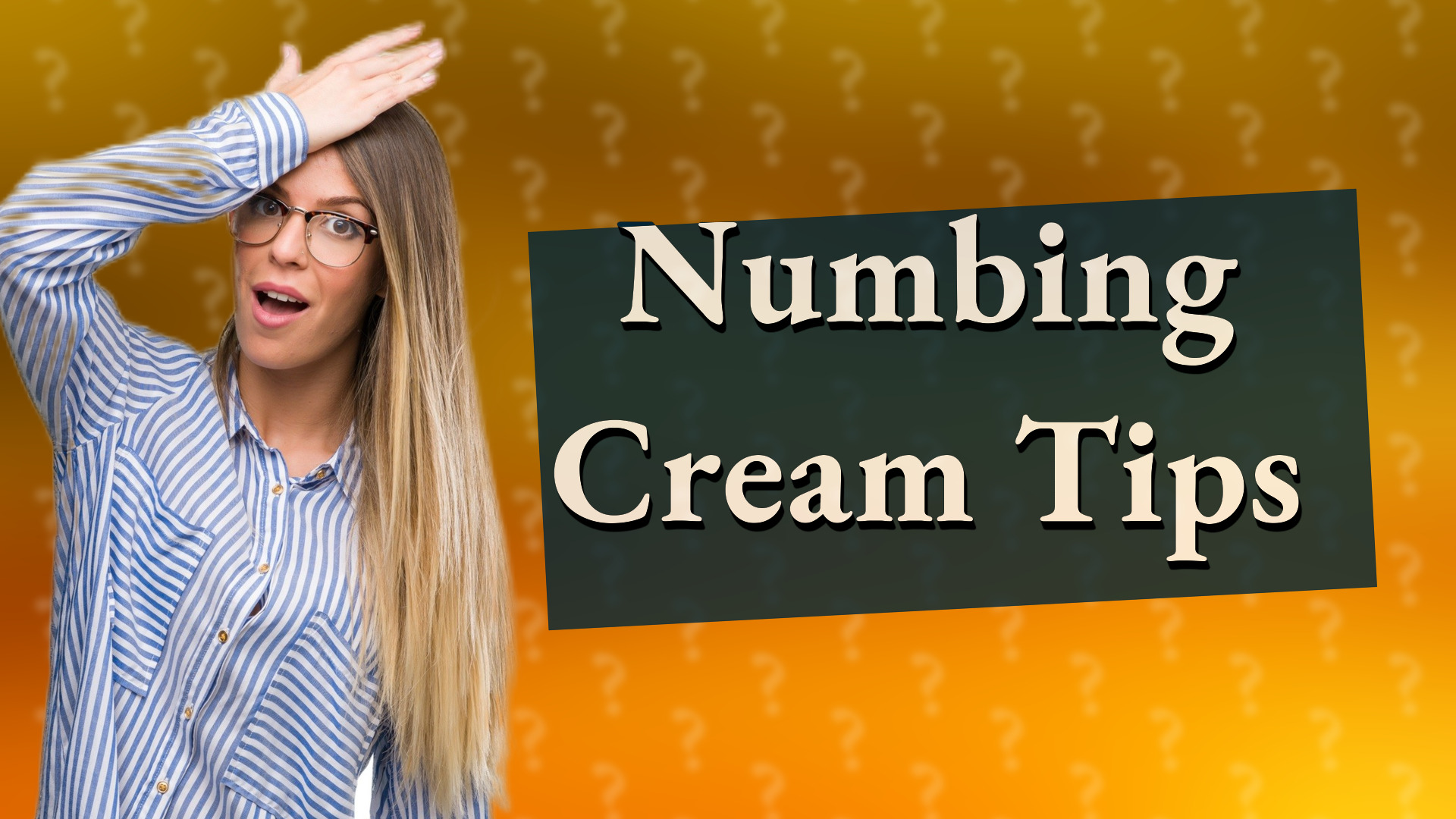 Numbing Cream Tips