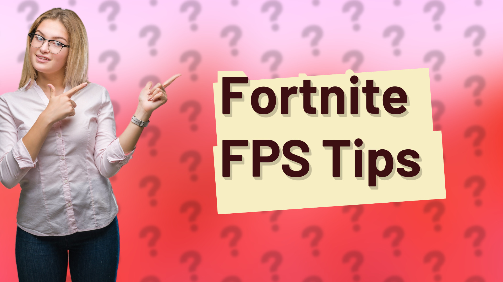 Fortnite FPS Tips