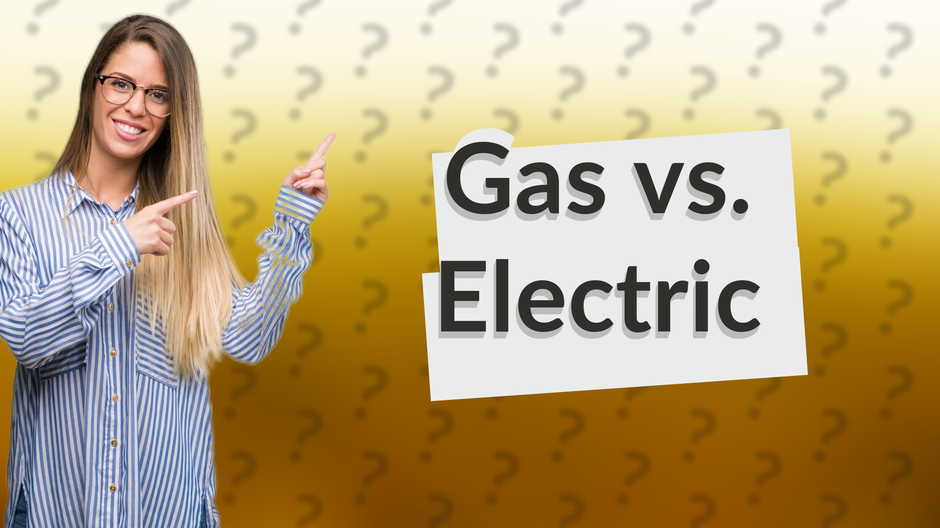 Gas vs. Electric