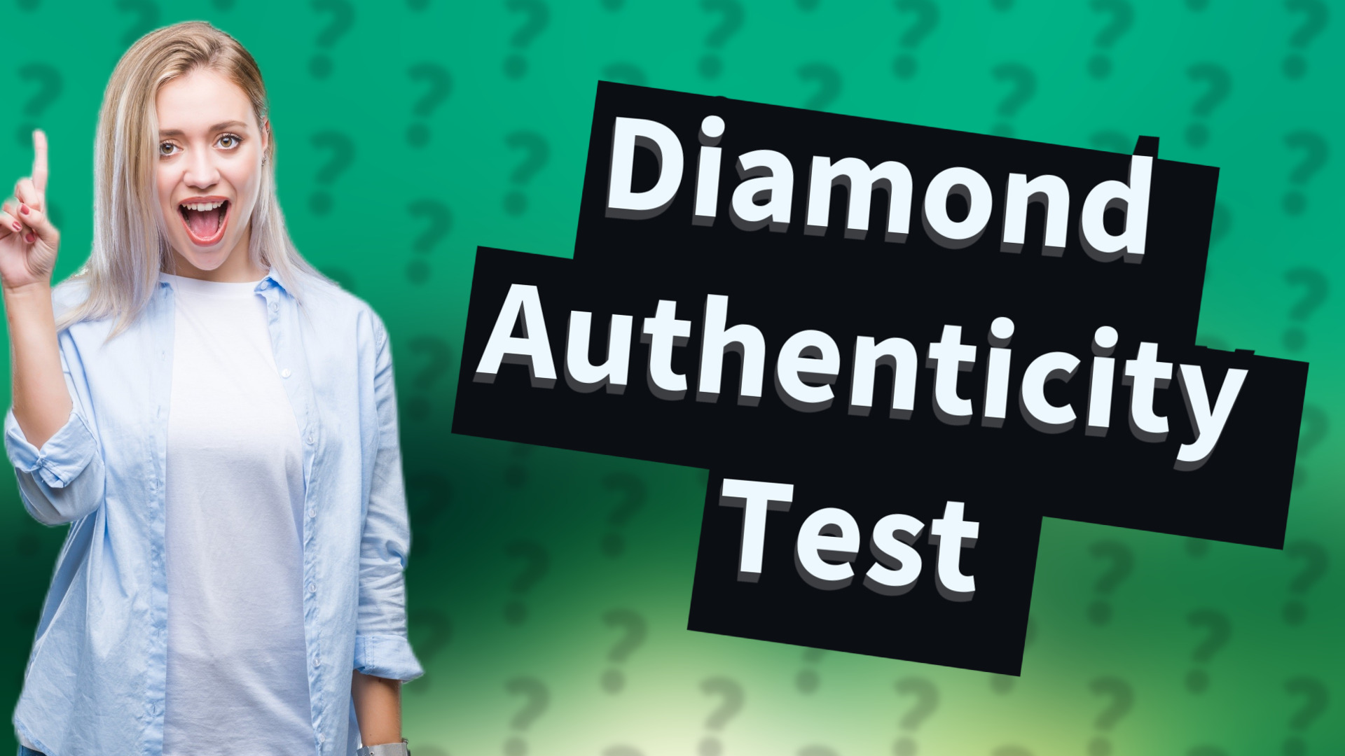 Diamond Authenticity Test