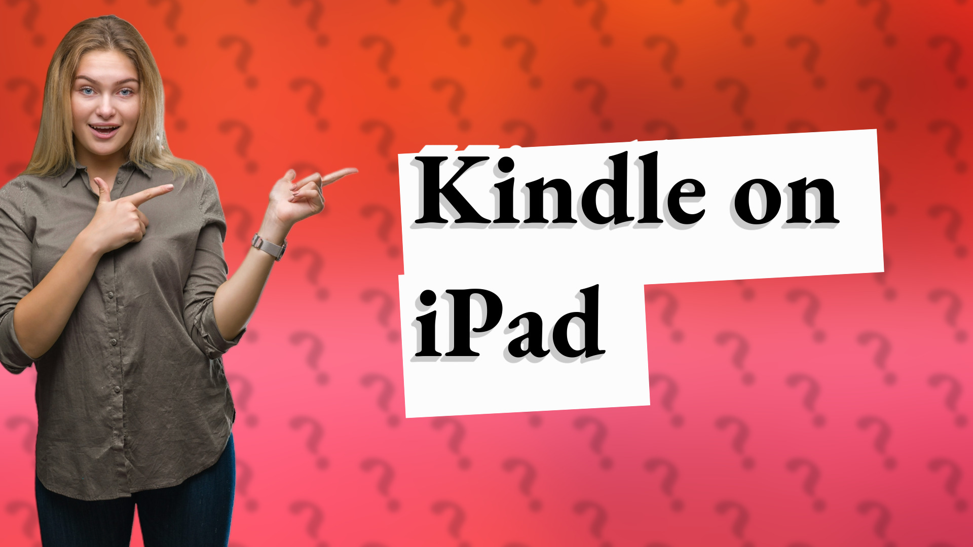 Kindle on iPad
