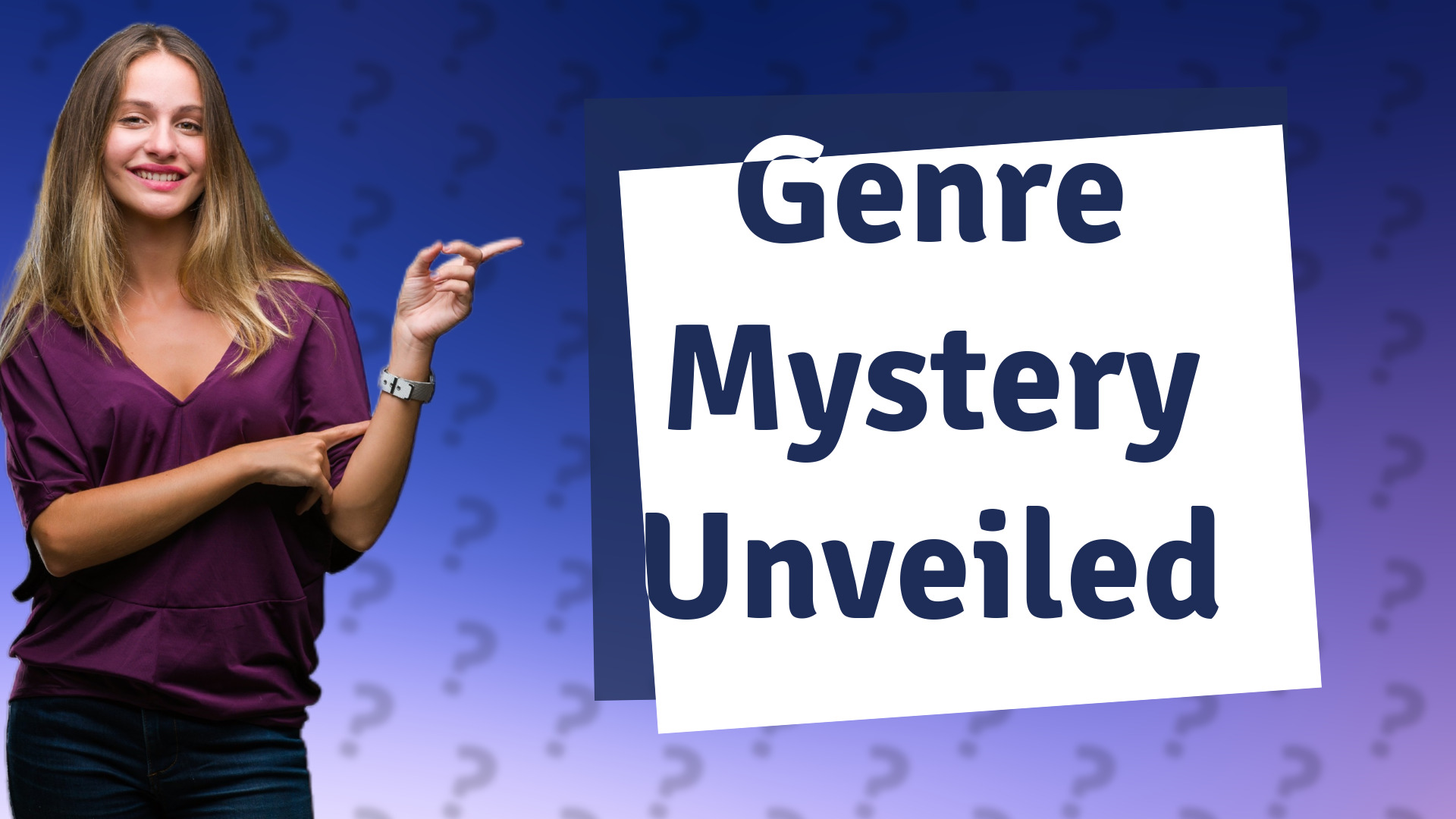 Genre Mystery Unveiled