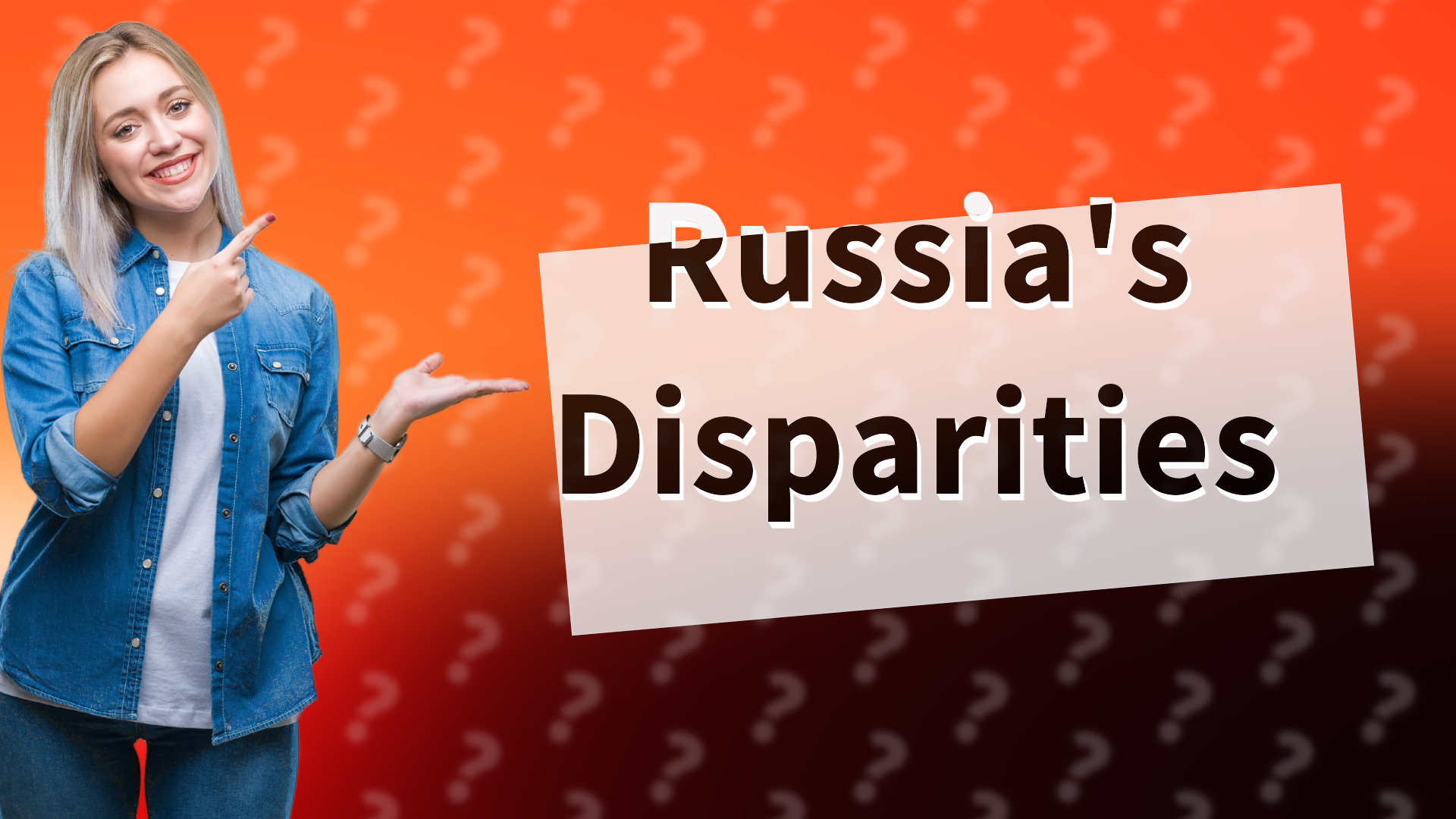 Russia's Disparities
