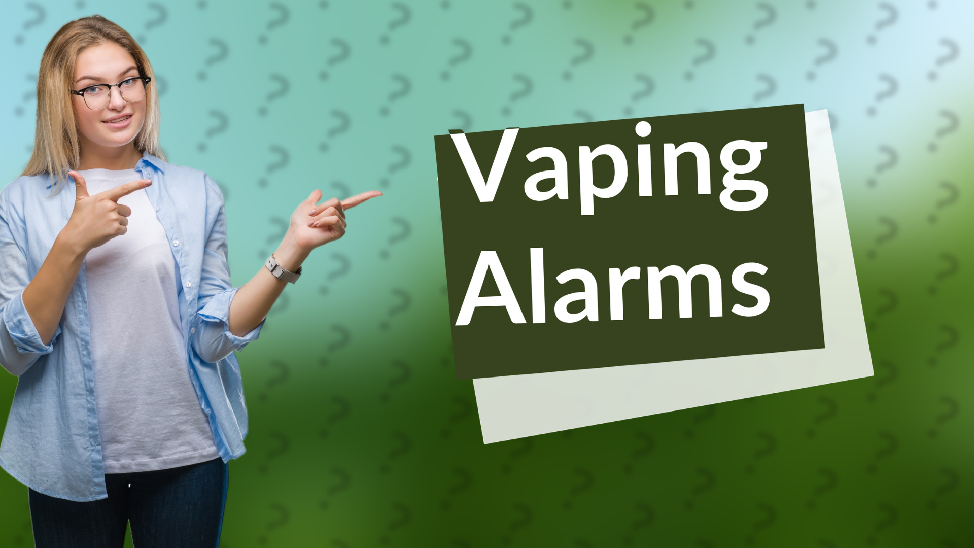 Vaping Alarms