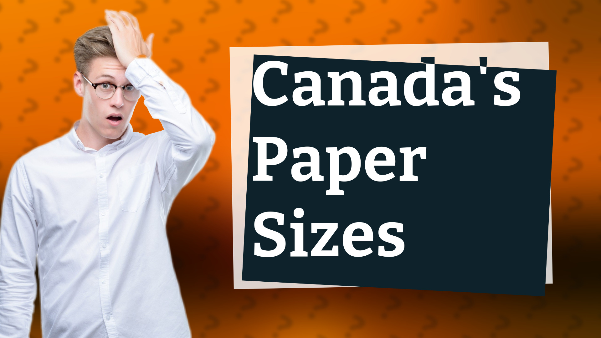 Canada's Paper Sizes