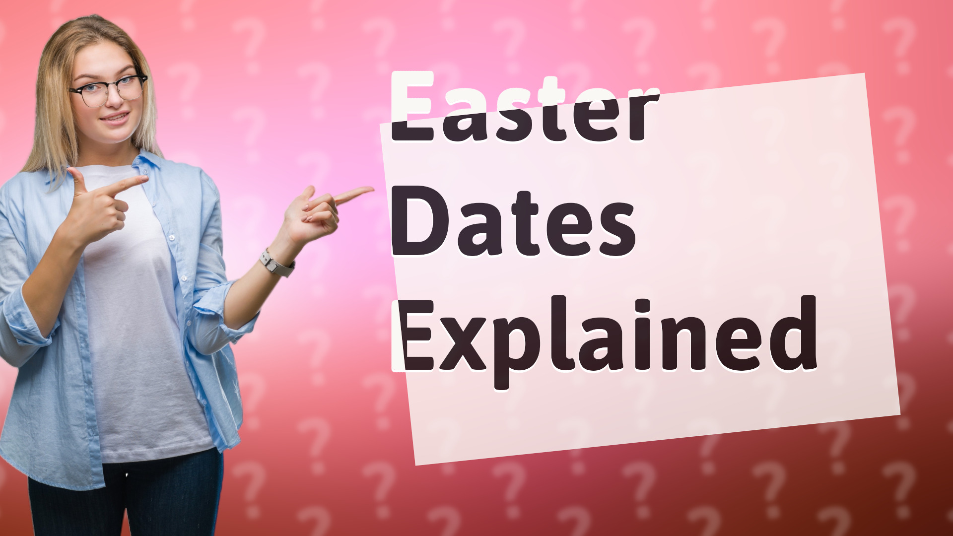 Easter Dates Explained