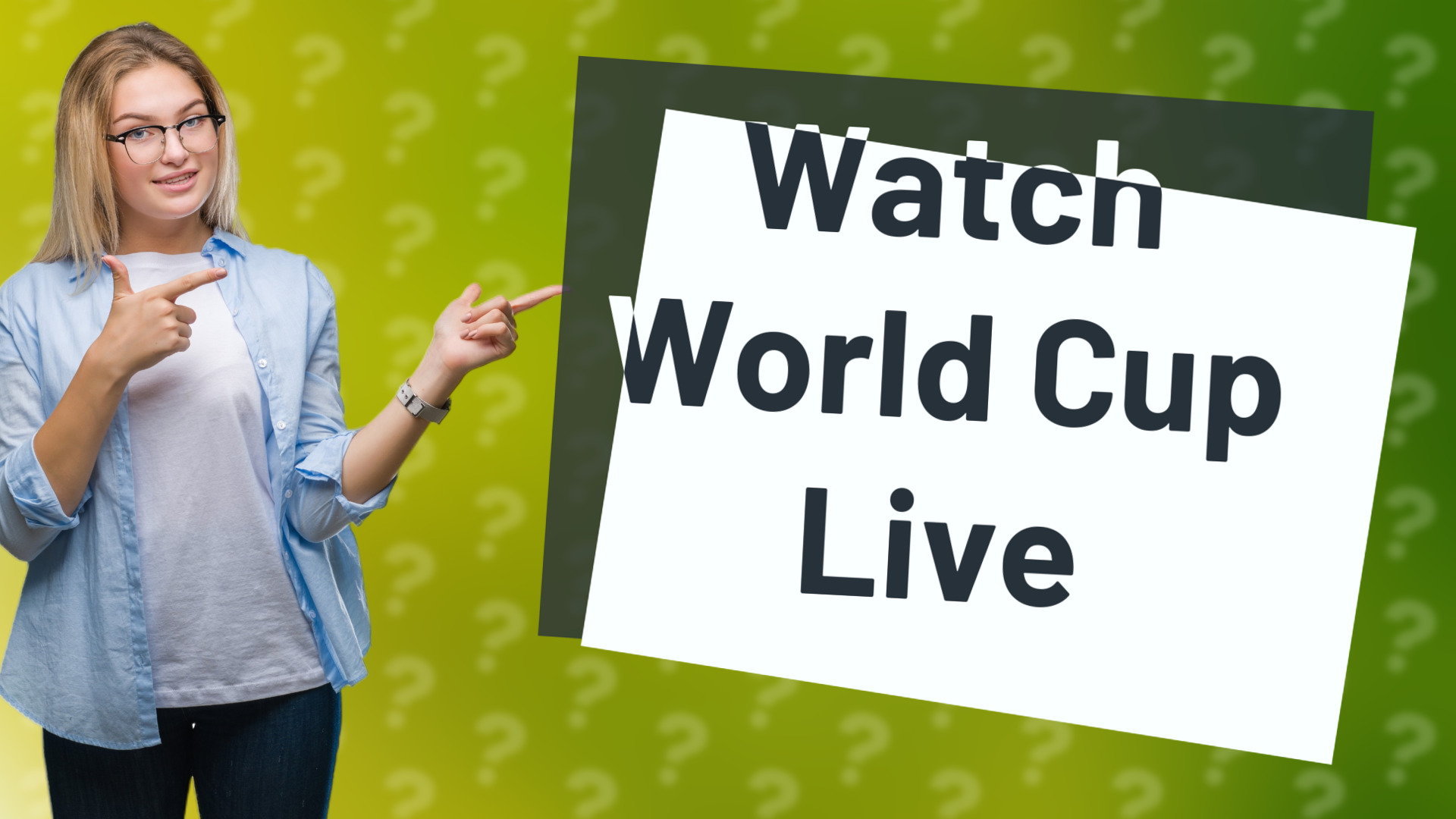 Watch World Cup Live