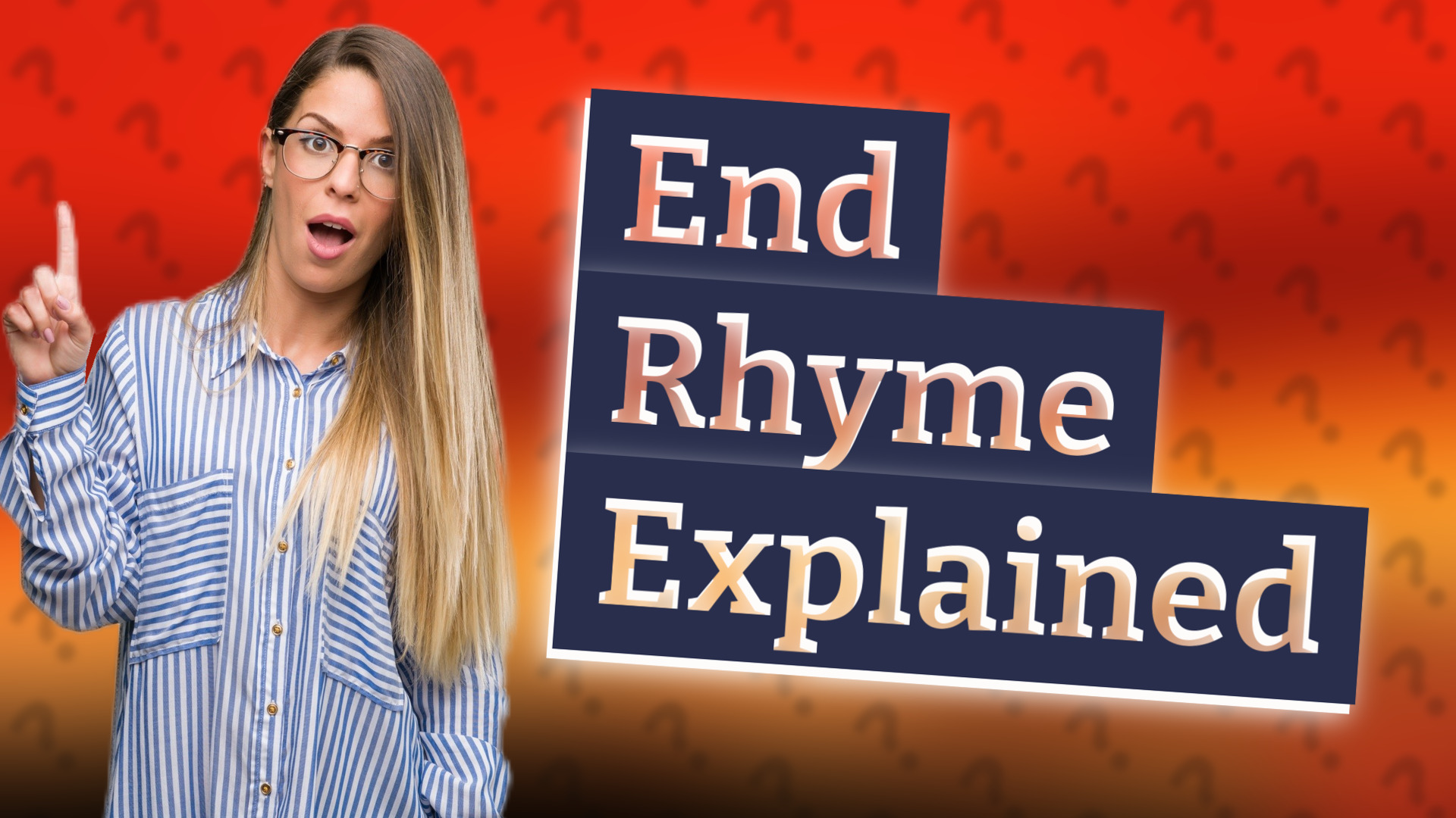 End Rhyme Explained