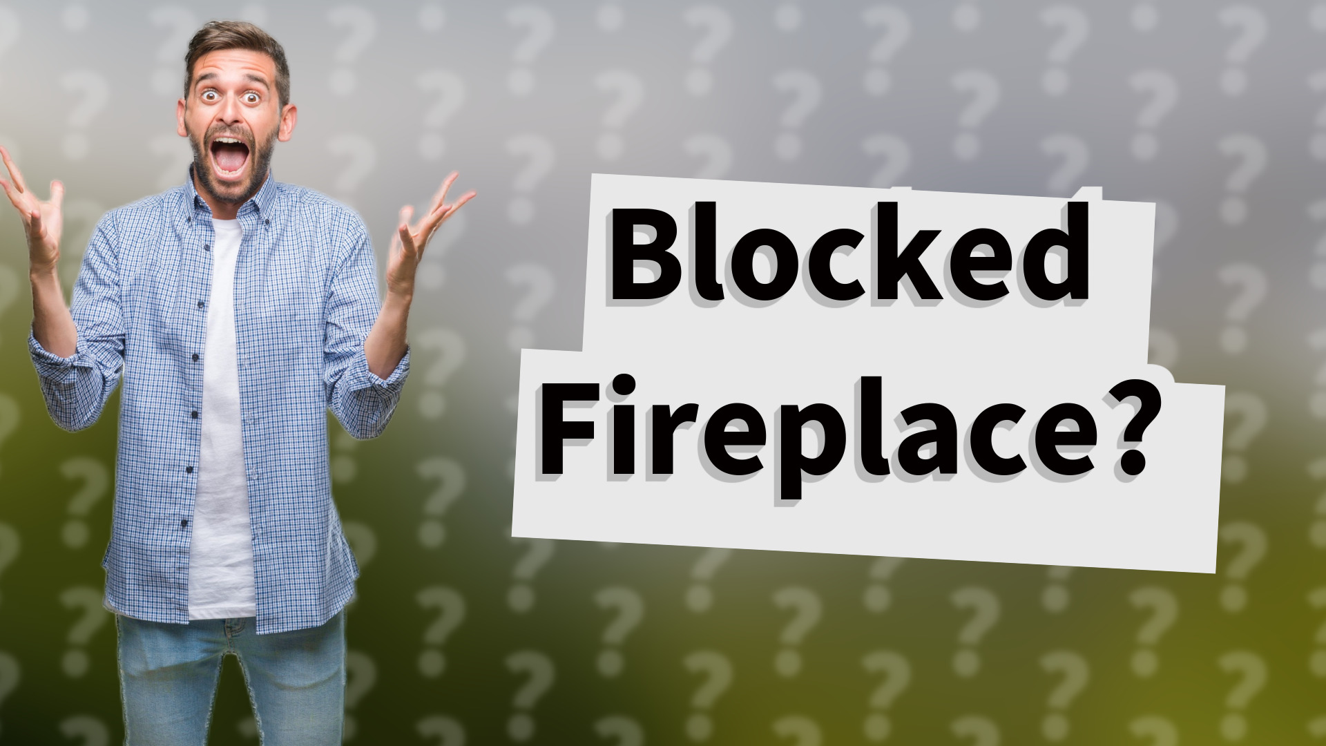 Blocked Fireplace?