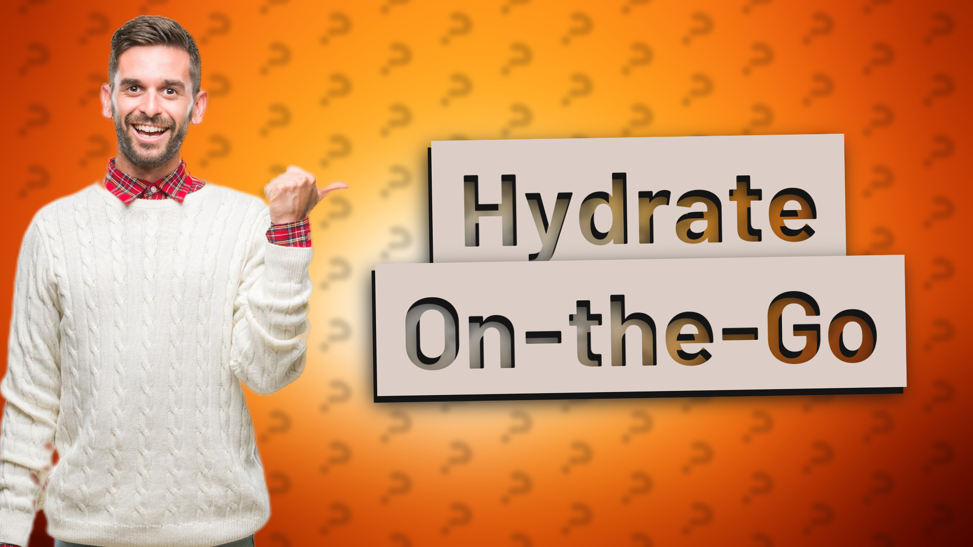 Hydrate On-the-Go