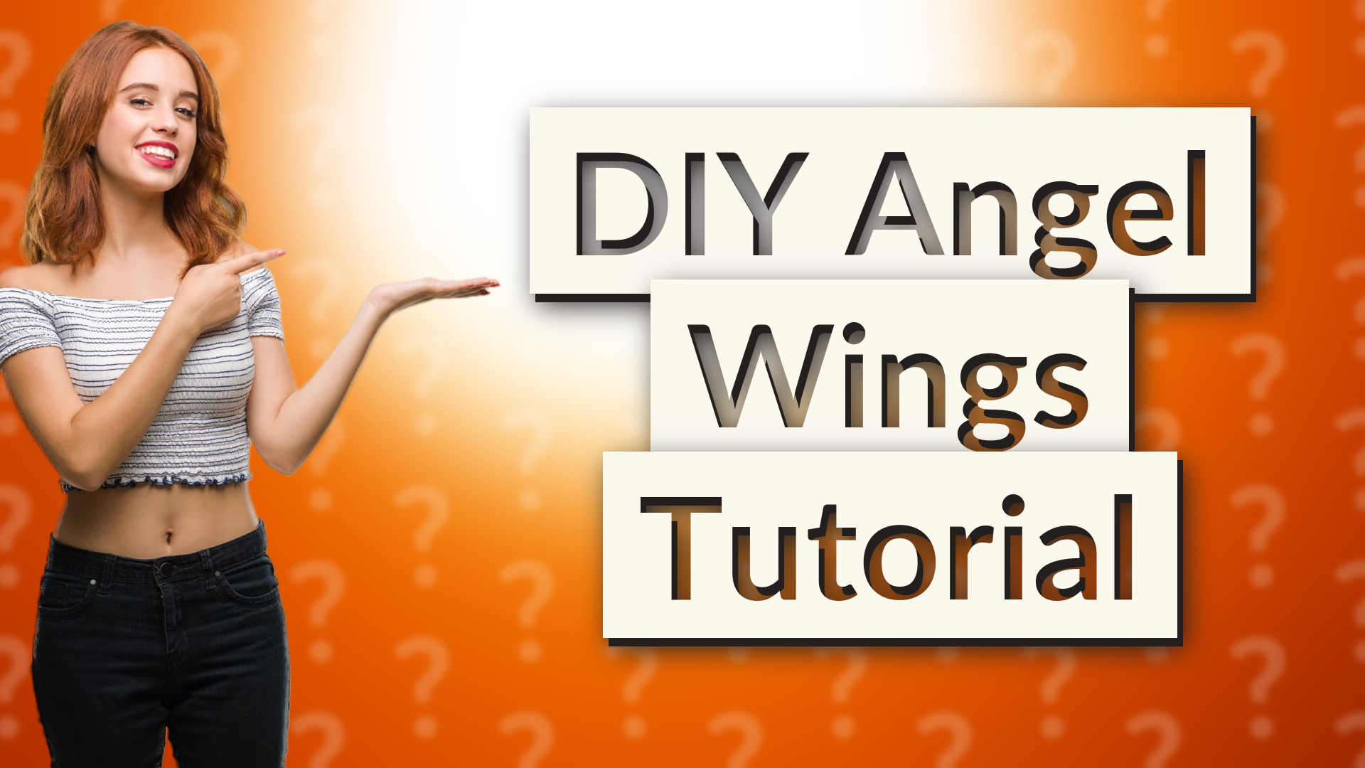 DIY Angel Wings Tutorial