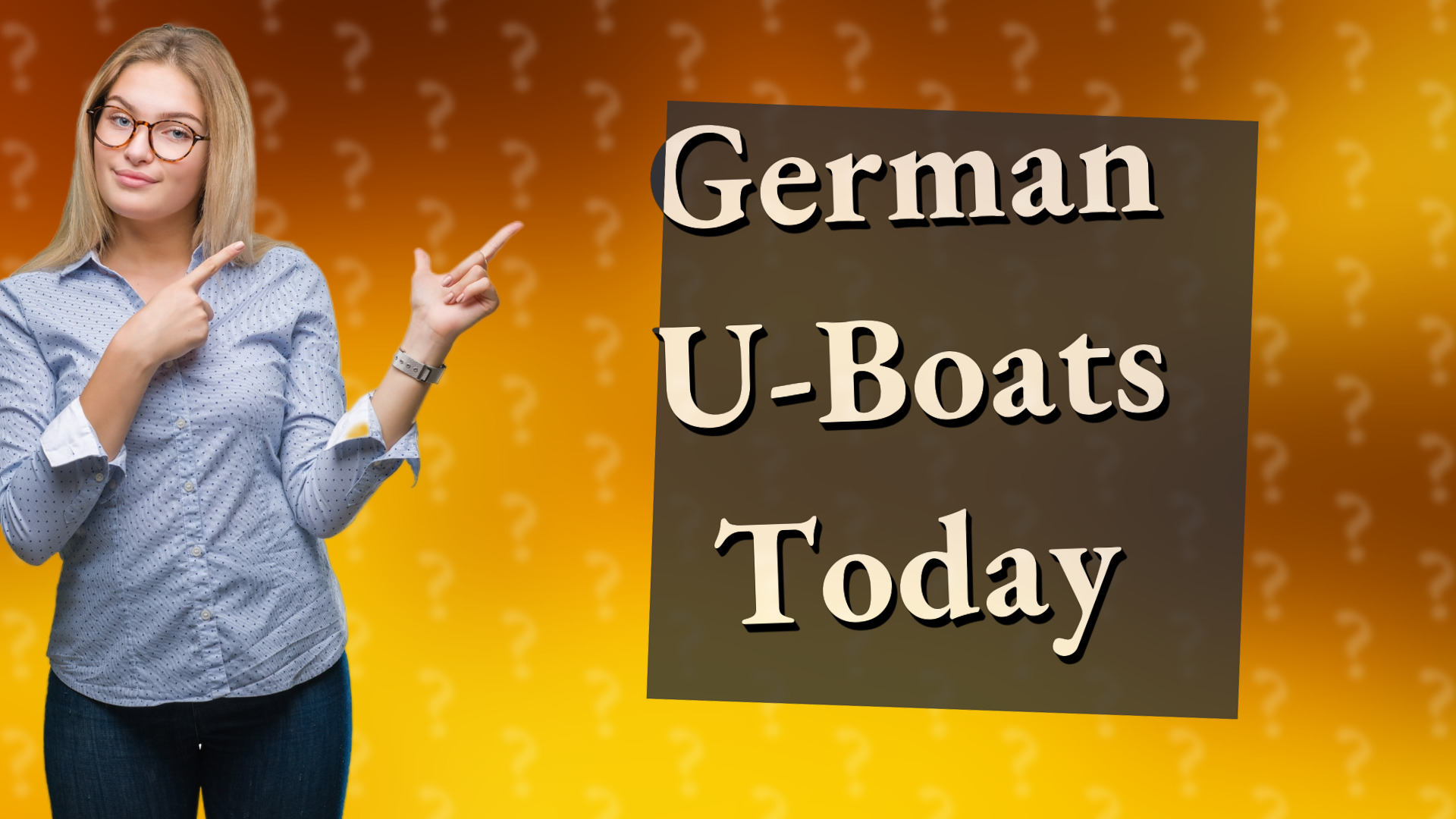 German U-Boats Today
