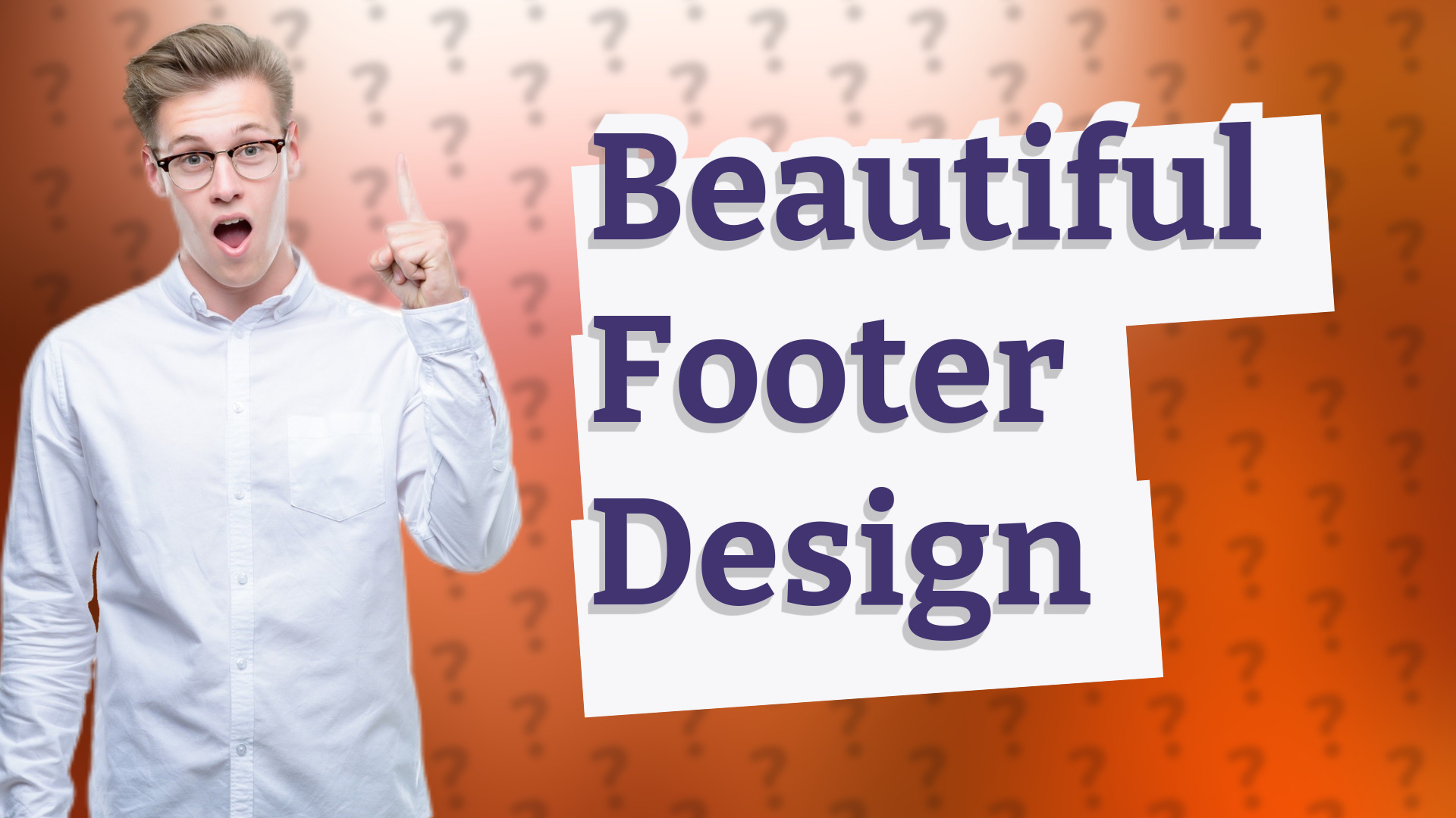 Beautiful Footer Design