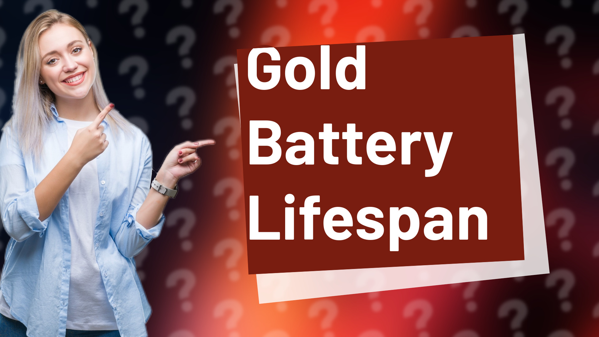 Gold Battery Lifespan