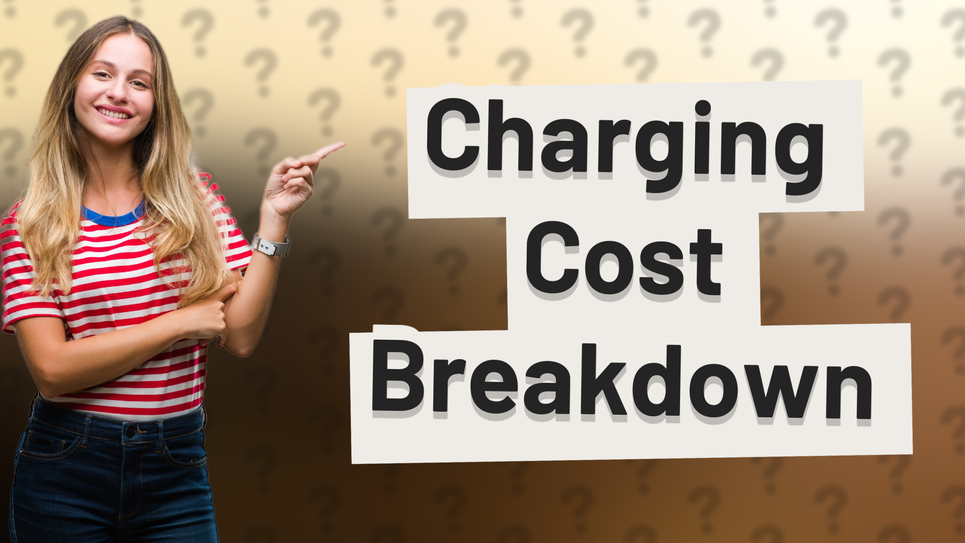 Charging Cost Breakdown