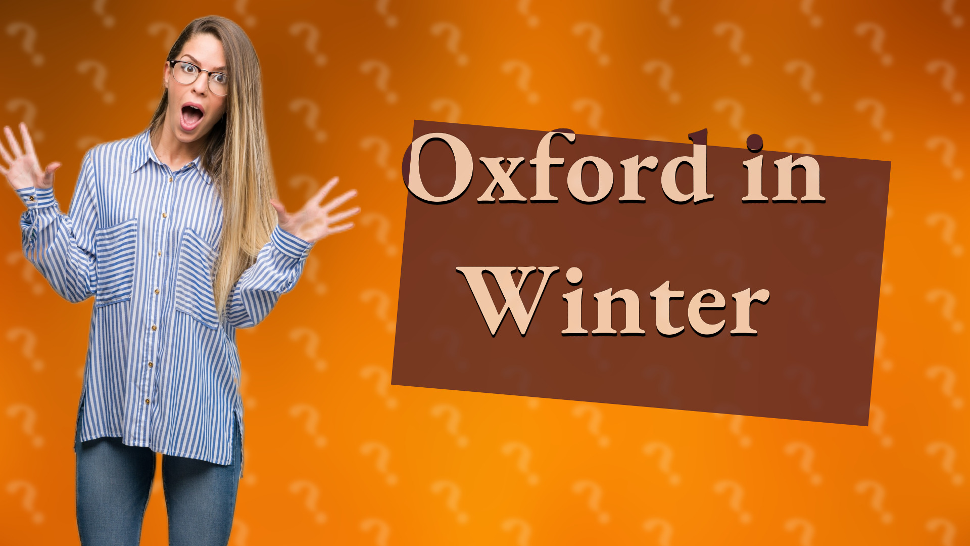 Oxford in Winter