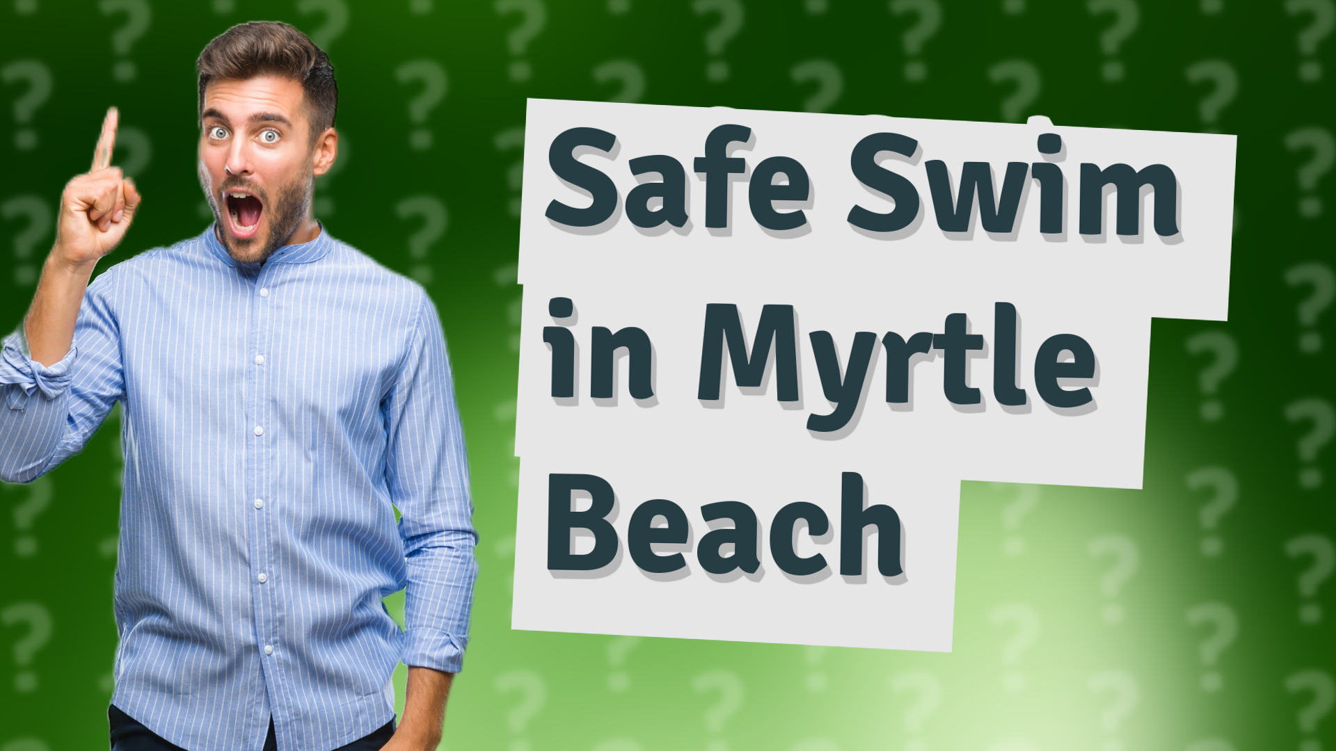 Safe Swim in Myrtle Beach